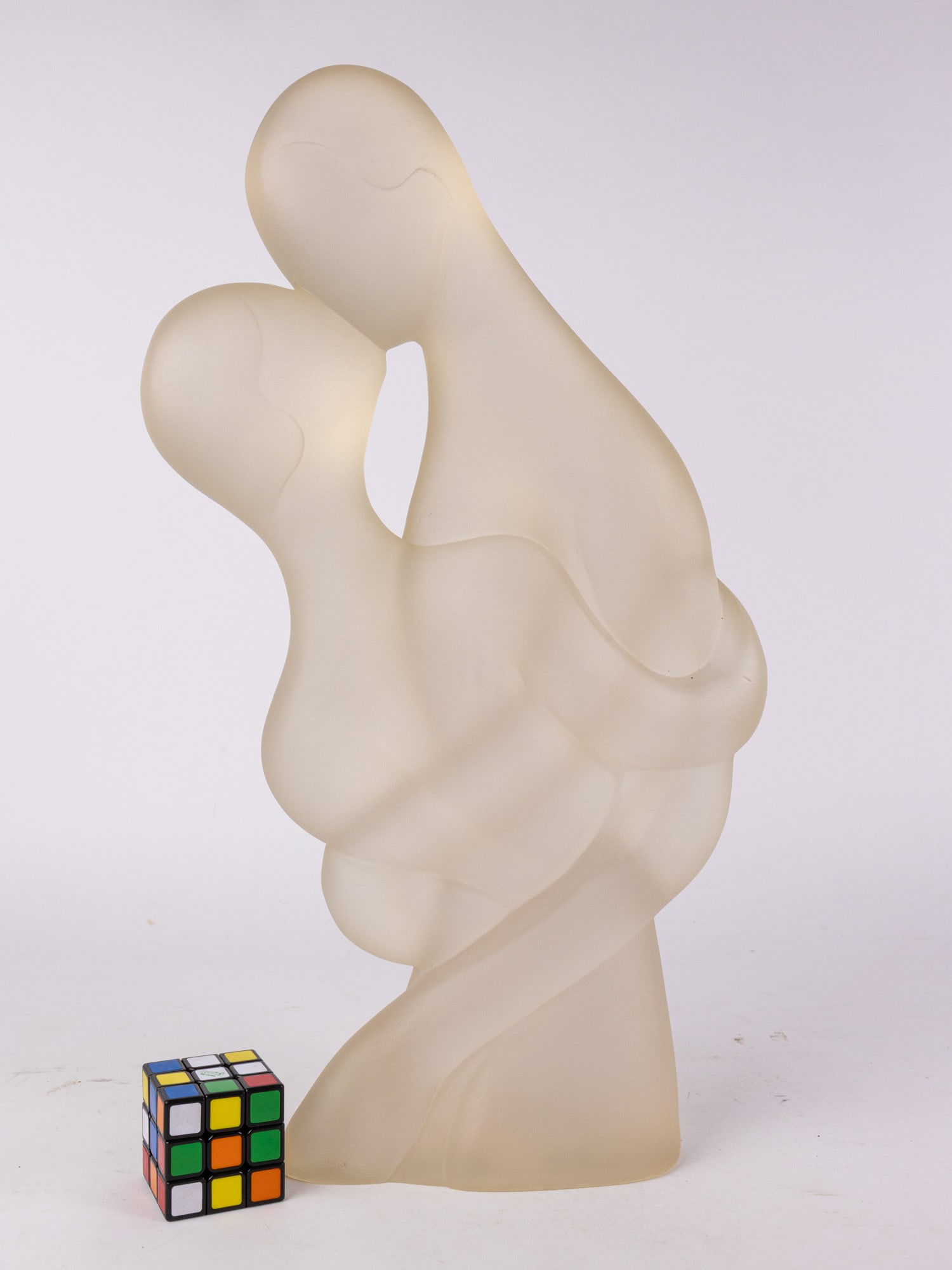 Mirage Ltd. "Together" Frosted Acrylic Sculpture - 2