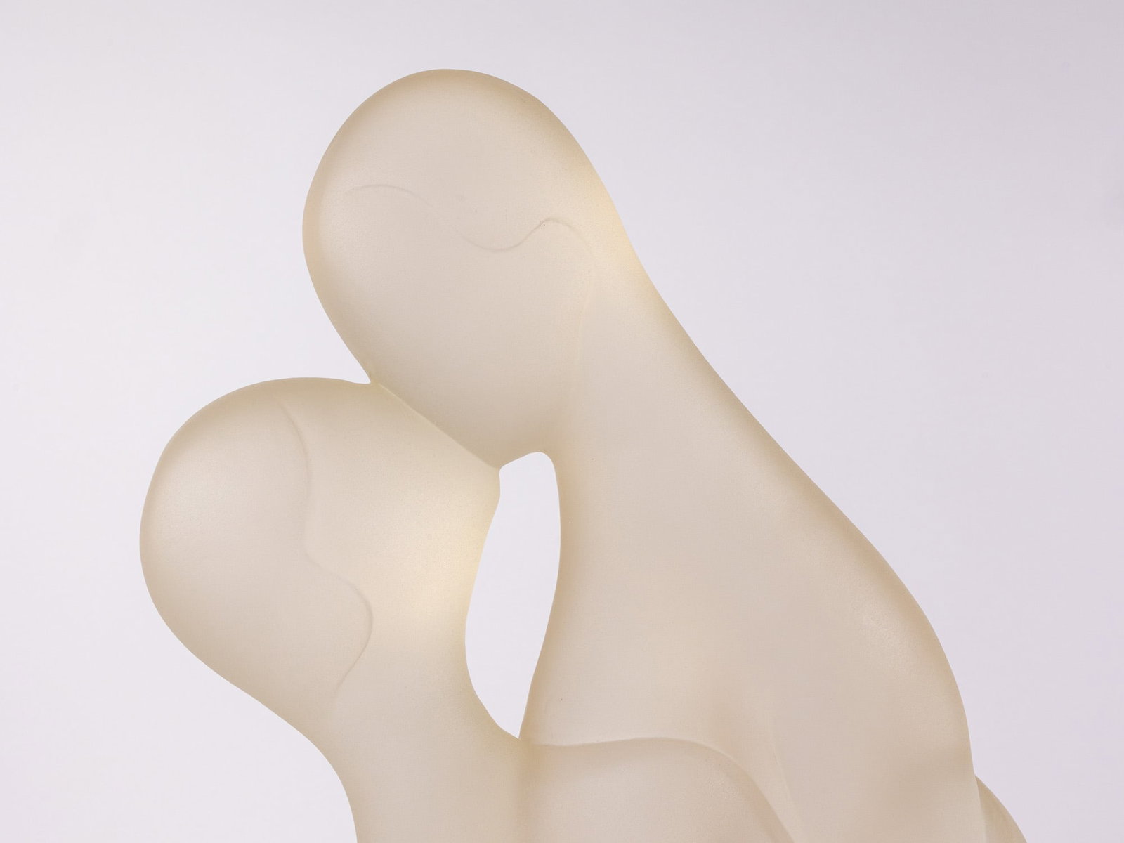 Mirage Ltd. "Together" Frosted Acrylic Sculpture - 3