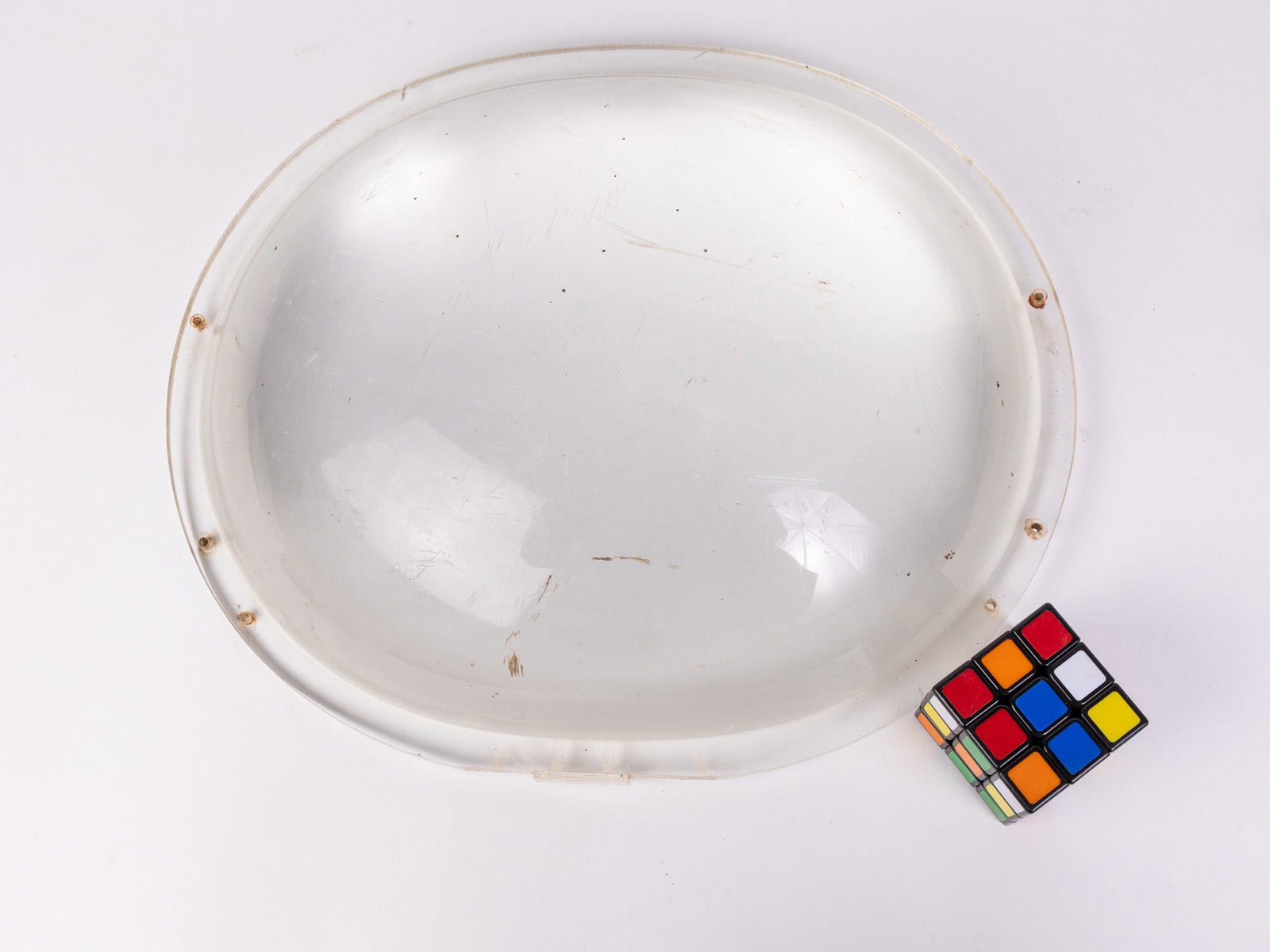 Large Convex Acrylic Lens - 2