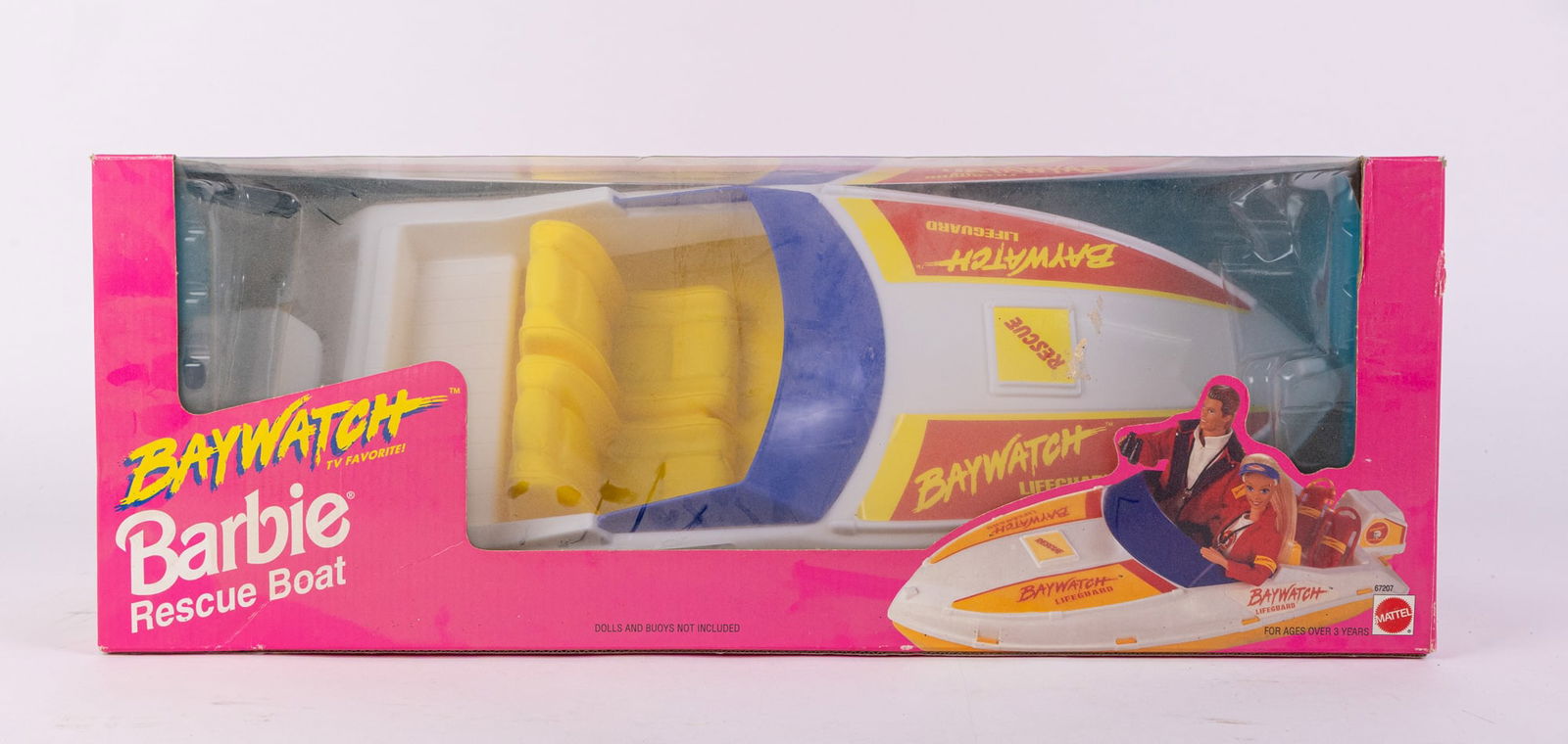 Barbie Baywatch Rescue Boat IOB: Vintage Baywatch Barbie Rescue Boat IOB Size 8" x 20" x 7" Literature Brooks Auction – Online Auction Terms & Conditions ——————————