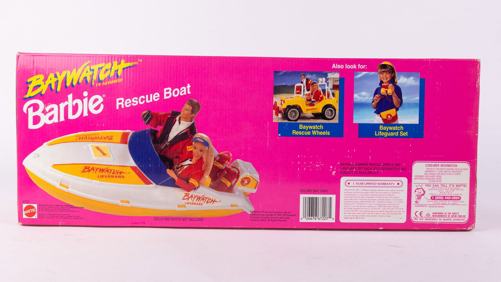 Barbie Baywatch Rescue Boat IOB - 6