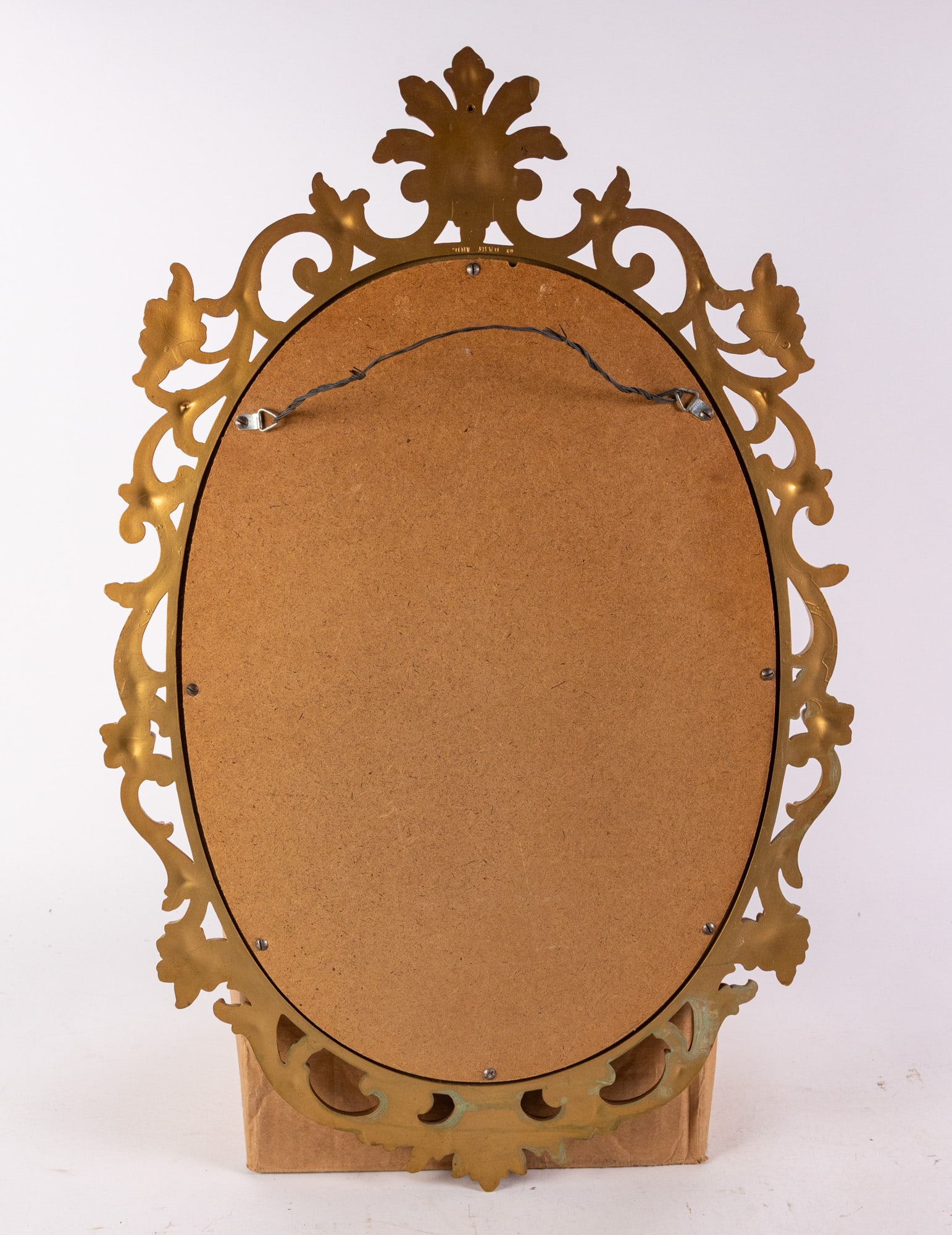 Vintage Ornate Wall Mounted Mirror - 2