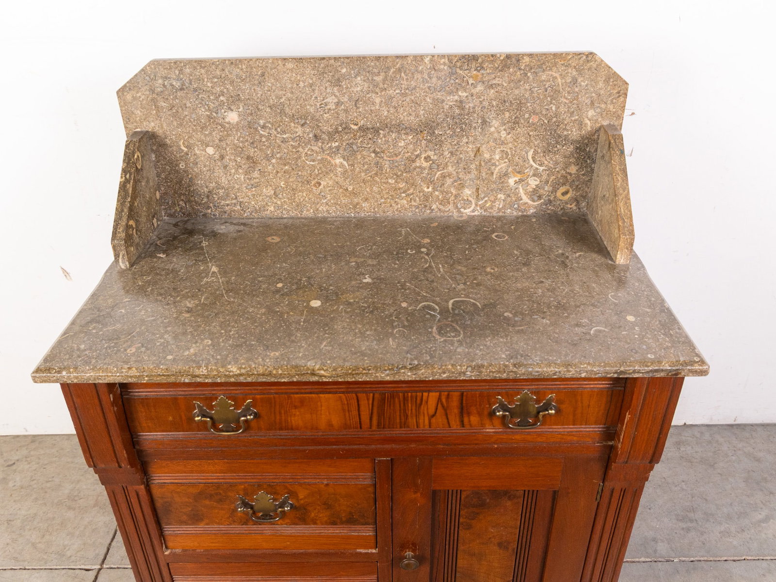 Antique Style Marble Top Wash Stand - 2