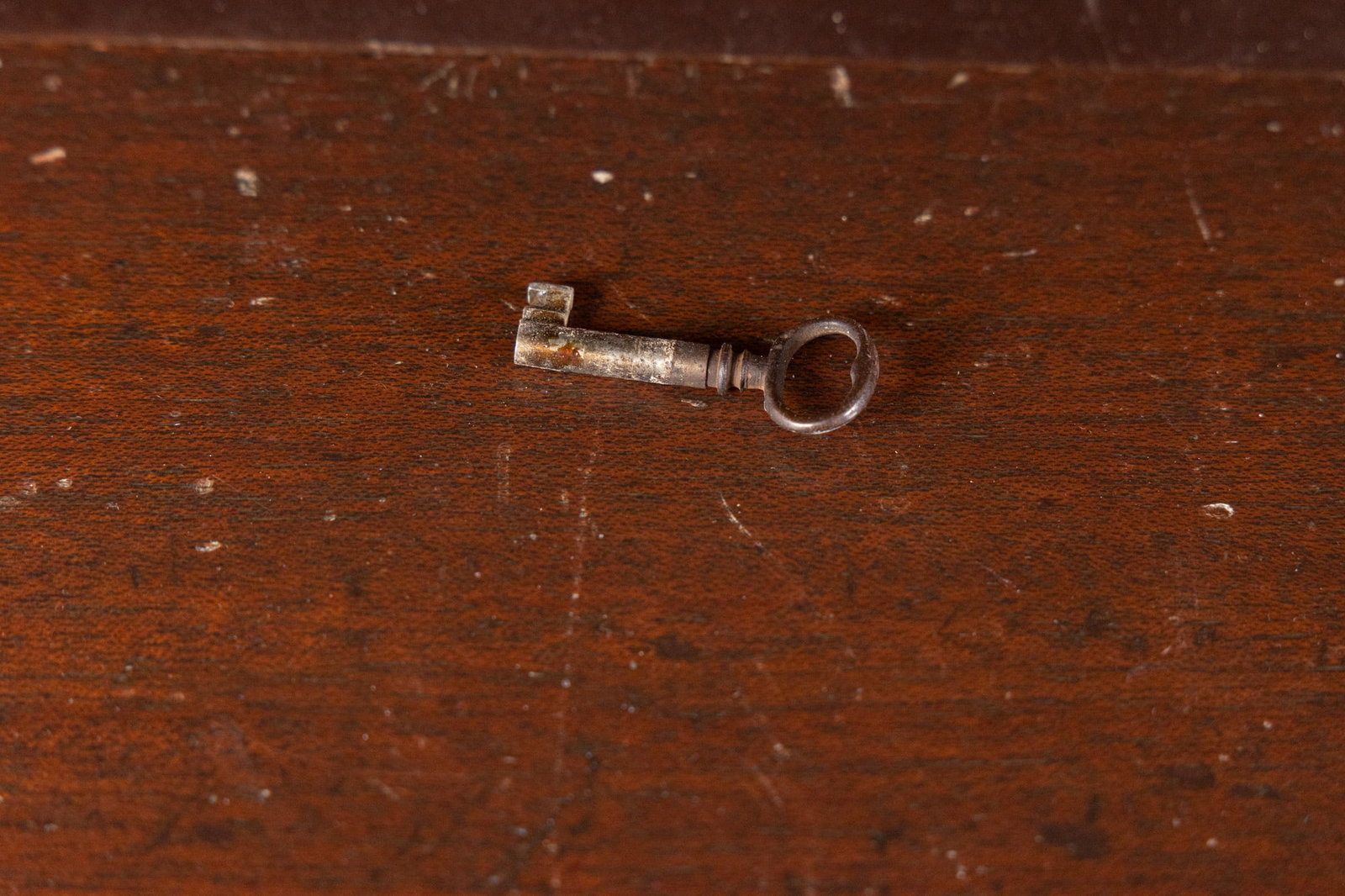 Antique Serpentine Secretary Desk - 7