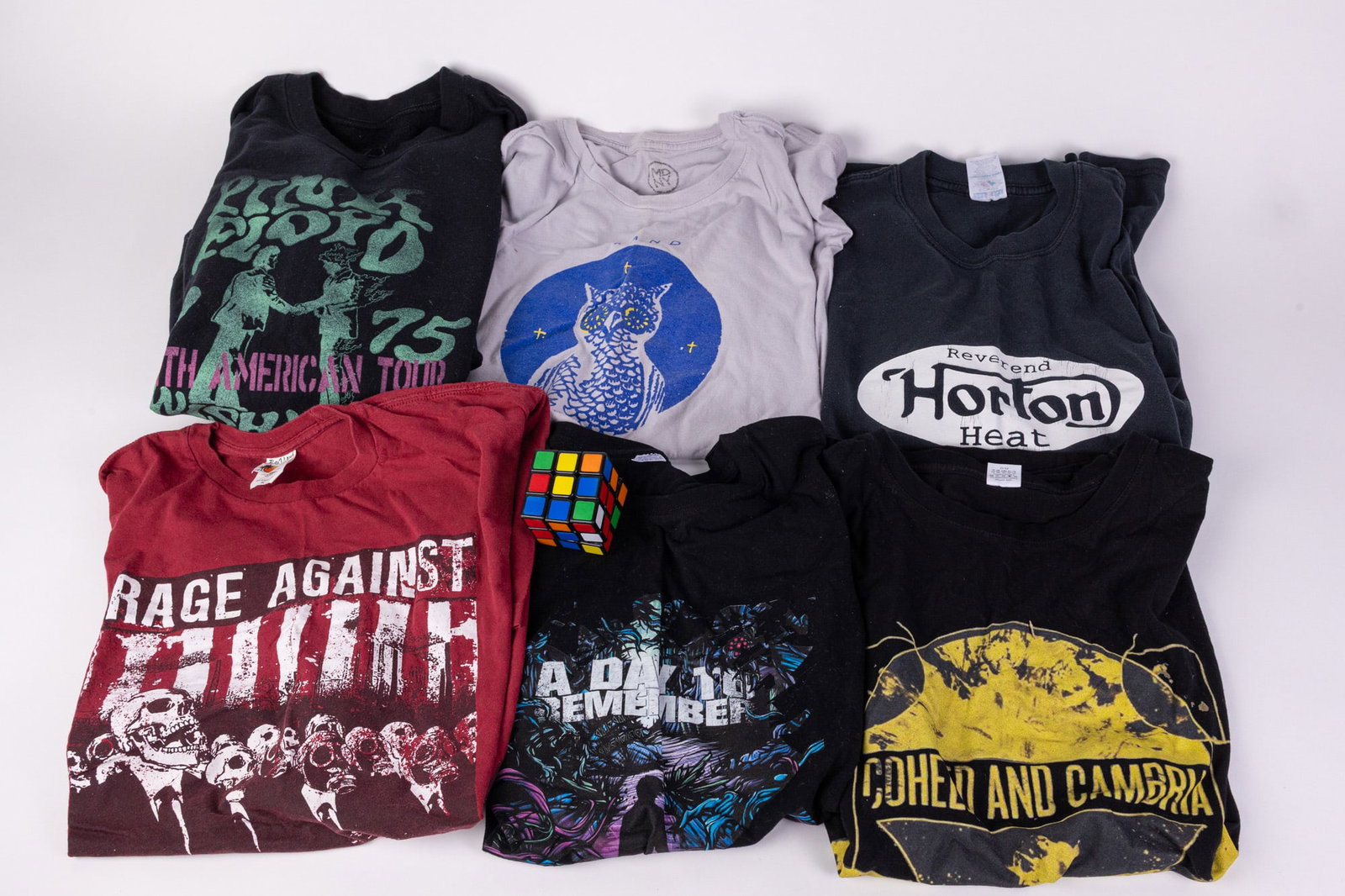 Assortment of Band Merch ft. Reverend Horton Heat & Rage Against the Machine - 2