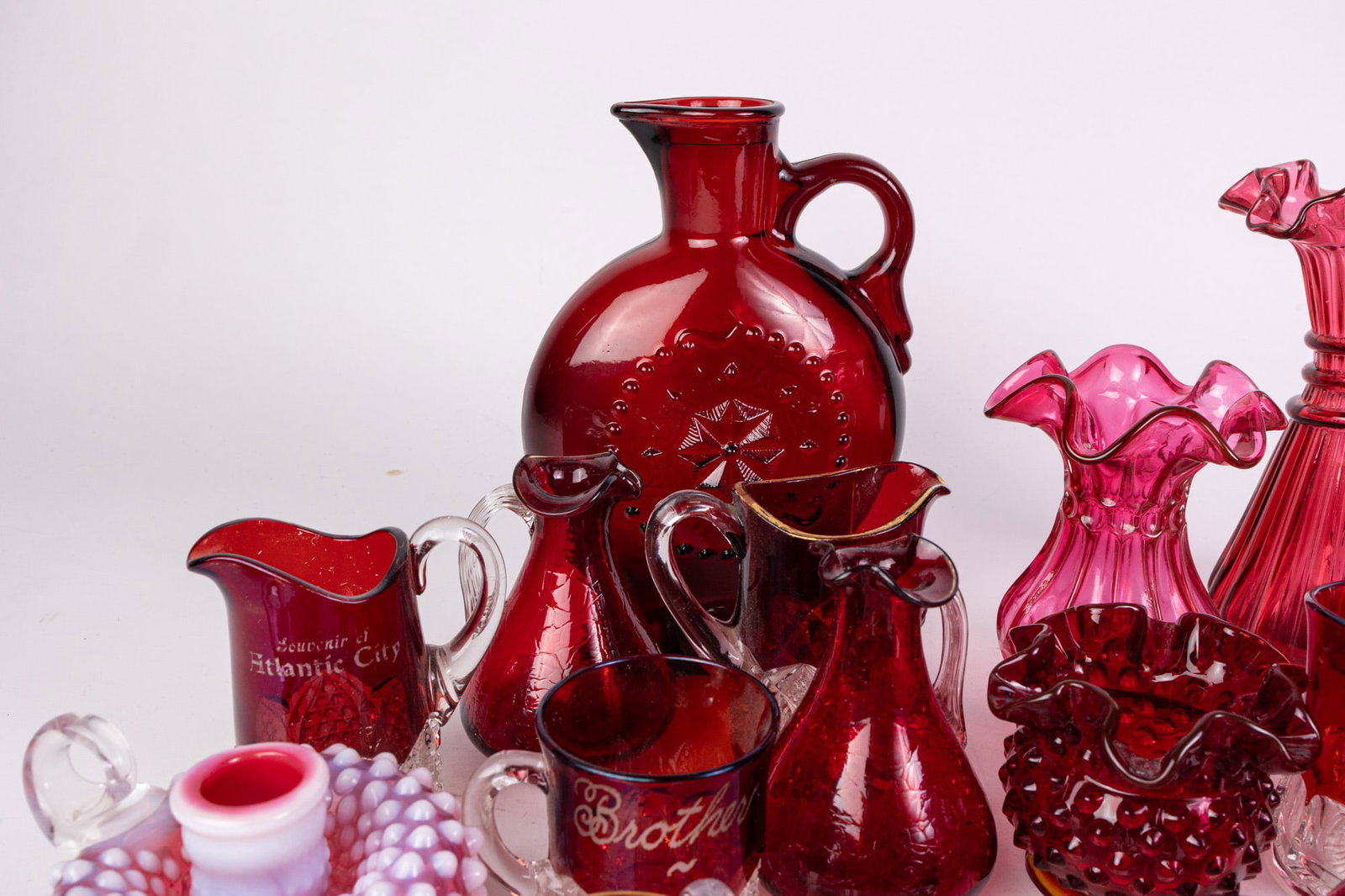 Vintage and Antique Cranberry/Ruby Glass - 4