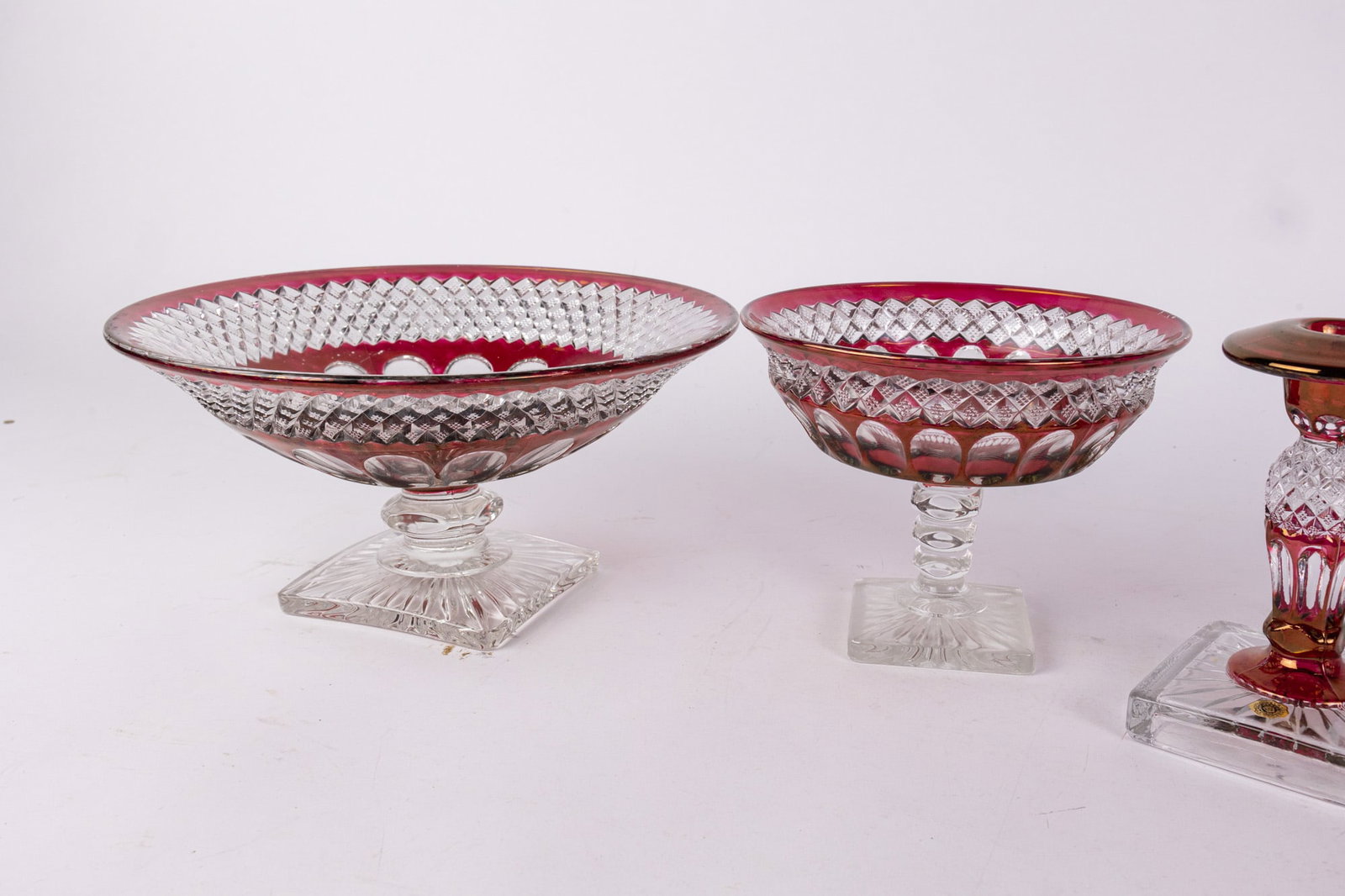 Lot of Vintage Westmoreland Style Glass Decor - 6