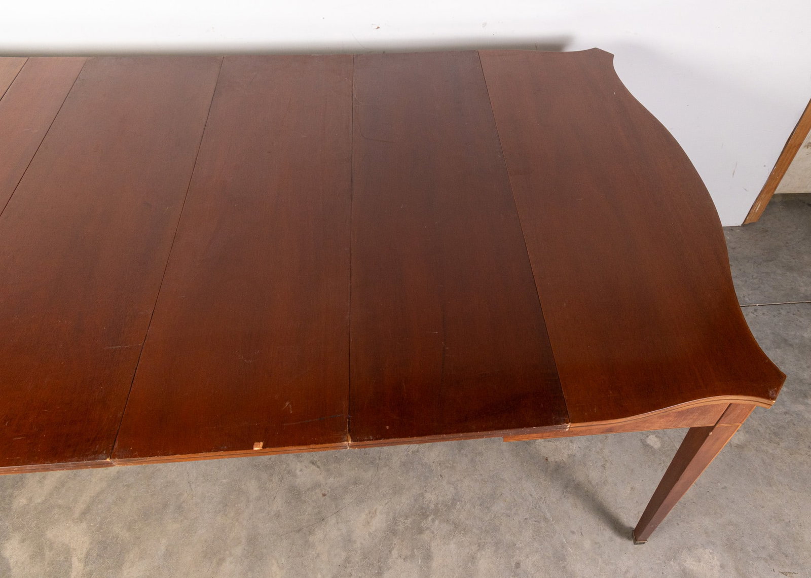 Antique Game Table with Inlaid Design - 8