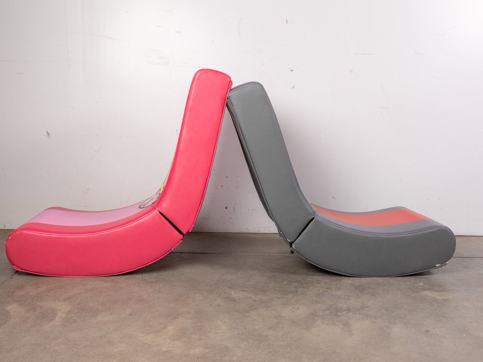 Pair of Nintendo X Rocker Gaming Chairs - 4