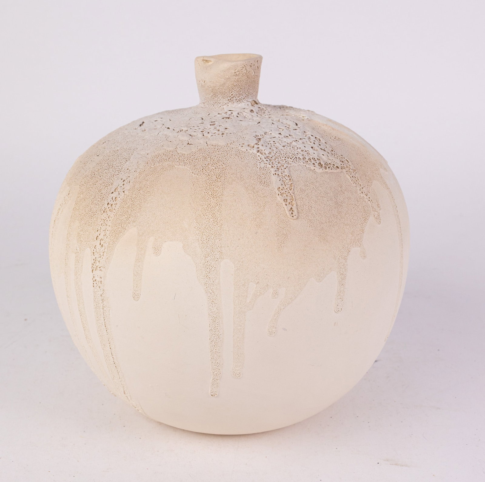Ceramic Earth Toned Decorative Vessel (1 of 5)