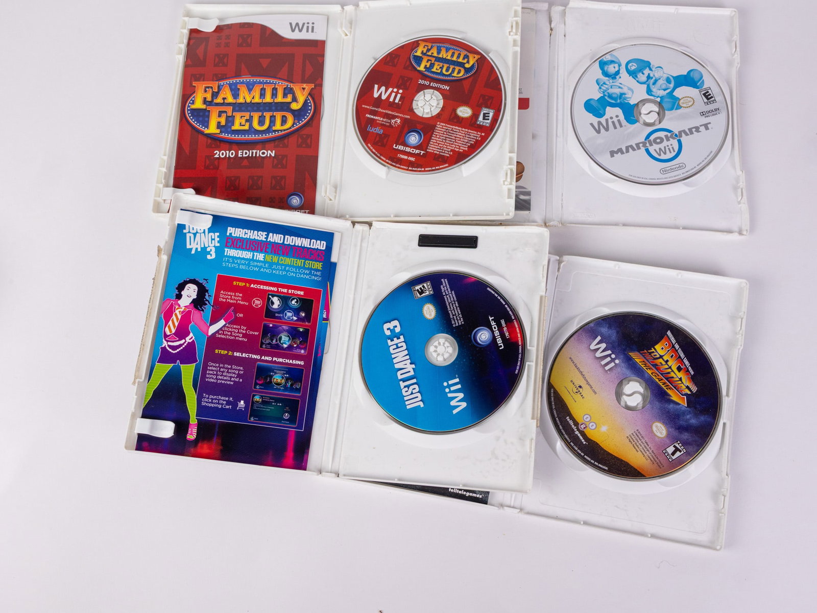 Nintendo Wii Games ft. Mario Kart, Mario Party & Wii Sports - 3