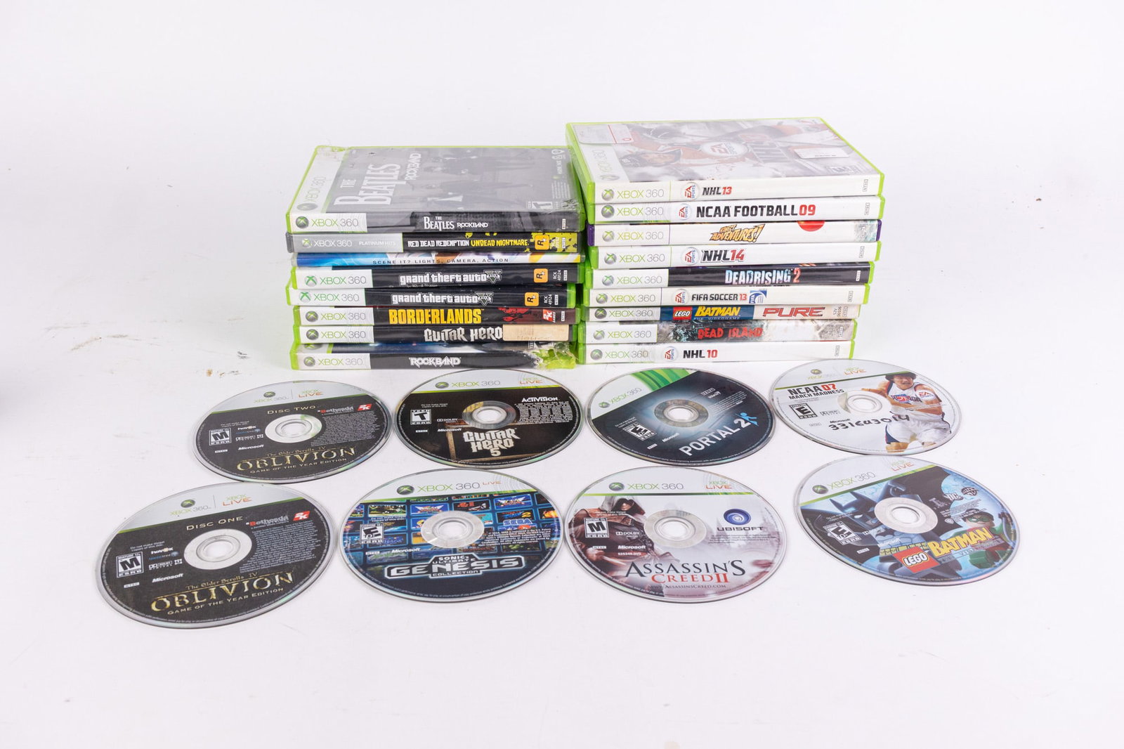 XBOX 360 Game Assortment ft. Dead Rising & Portal: XBOX 360 Game Assortment ft. Dead Rising & Portal Size 7" x 12" x 12" Literature Brooks Auction – Online Auction Terms & Conditions —————————