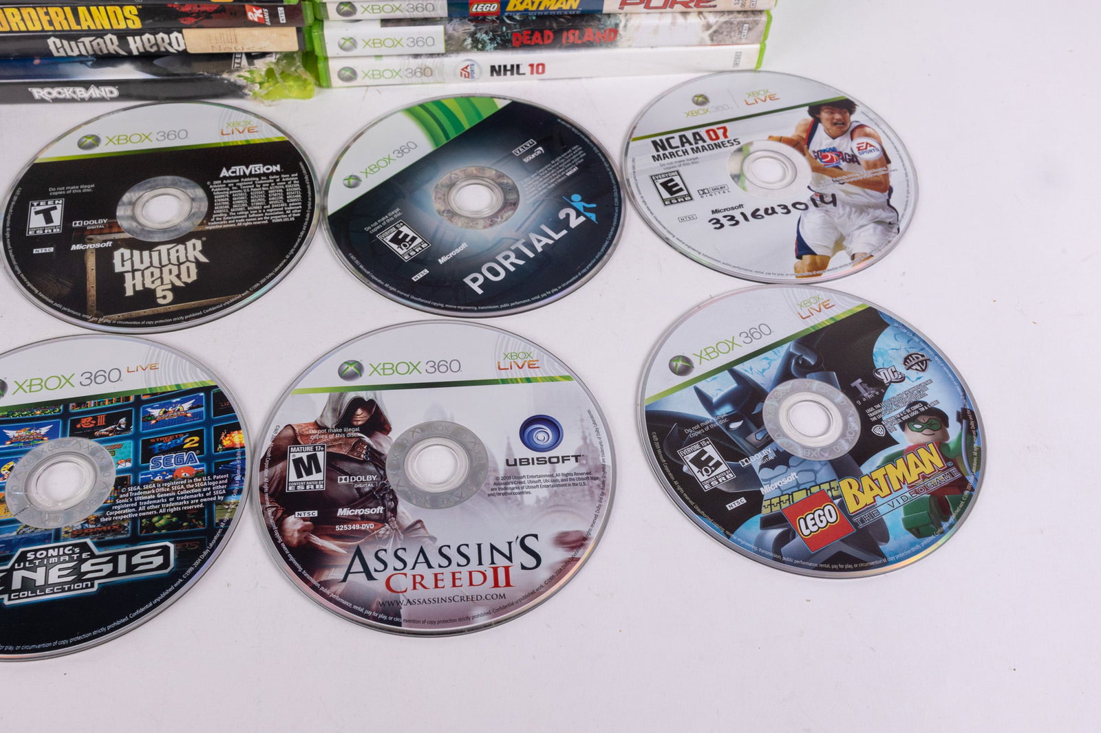 XBOX 360 Game Assortment ft. Dead Rising & Portal - 4