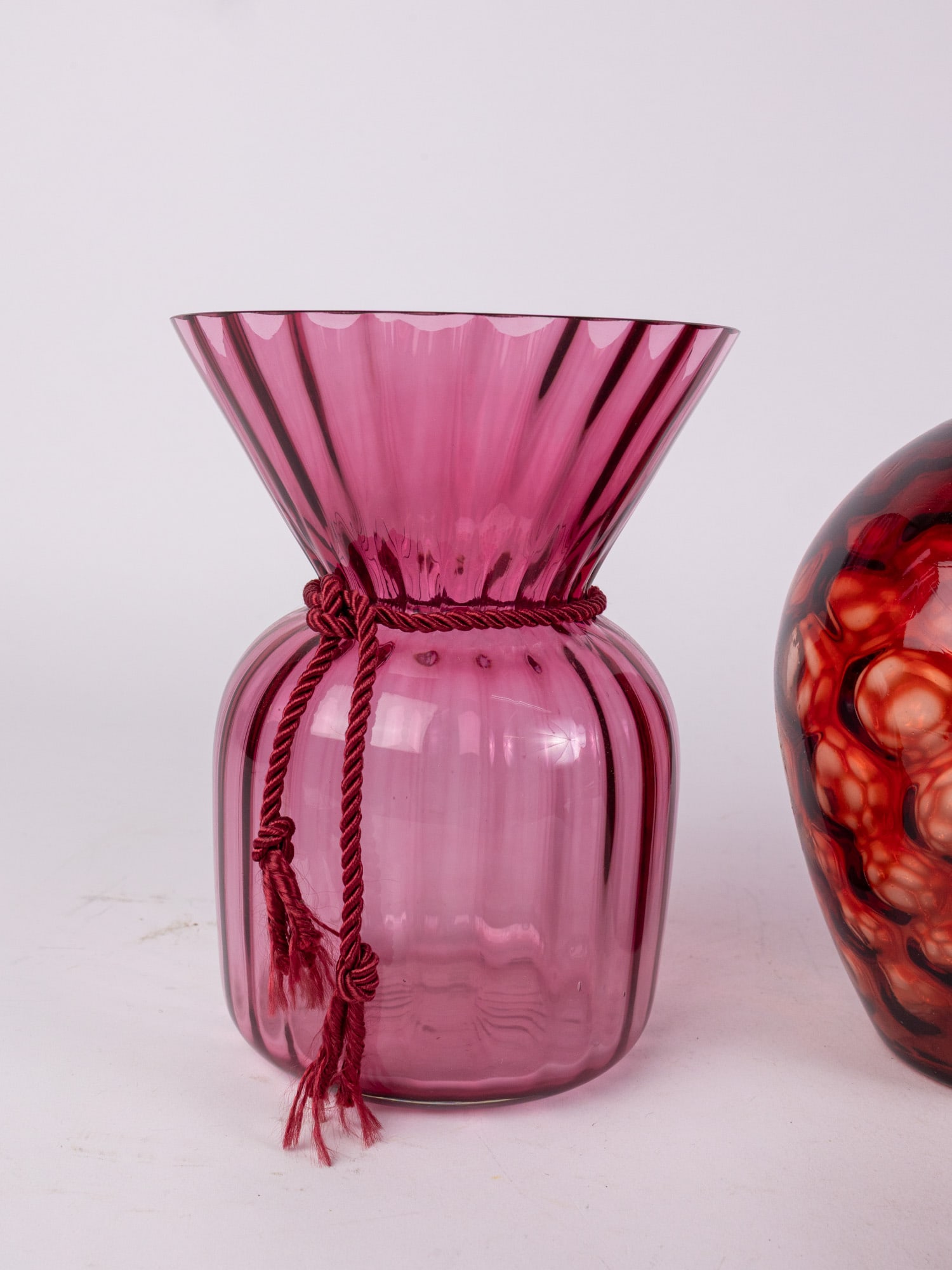 Lot of Vintage Westmoreland Style Glass Decor - 3