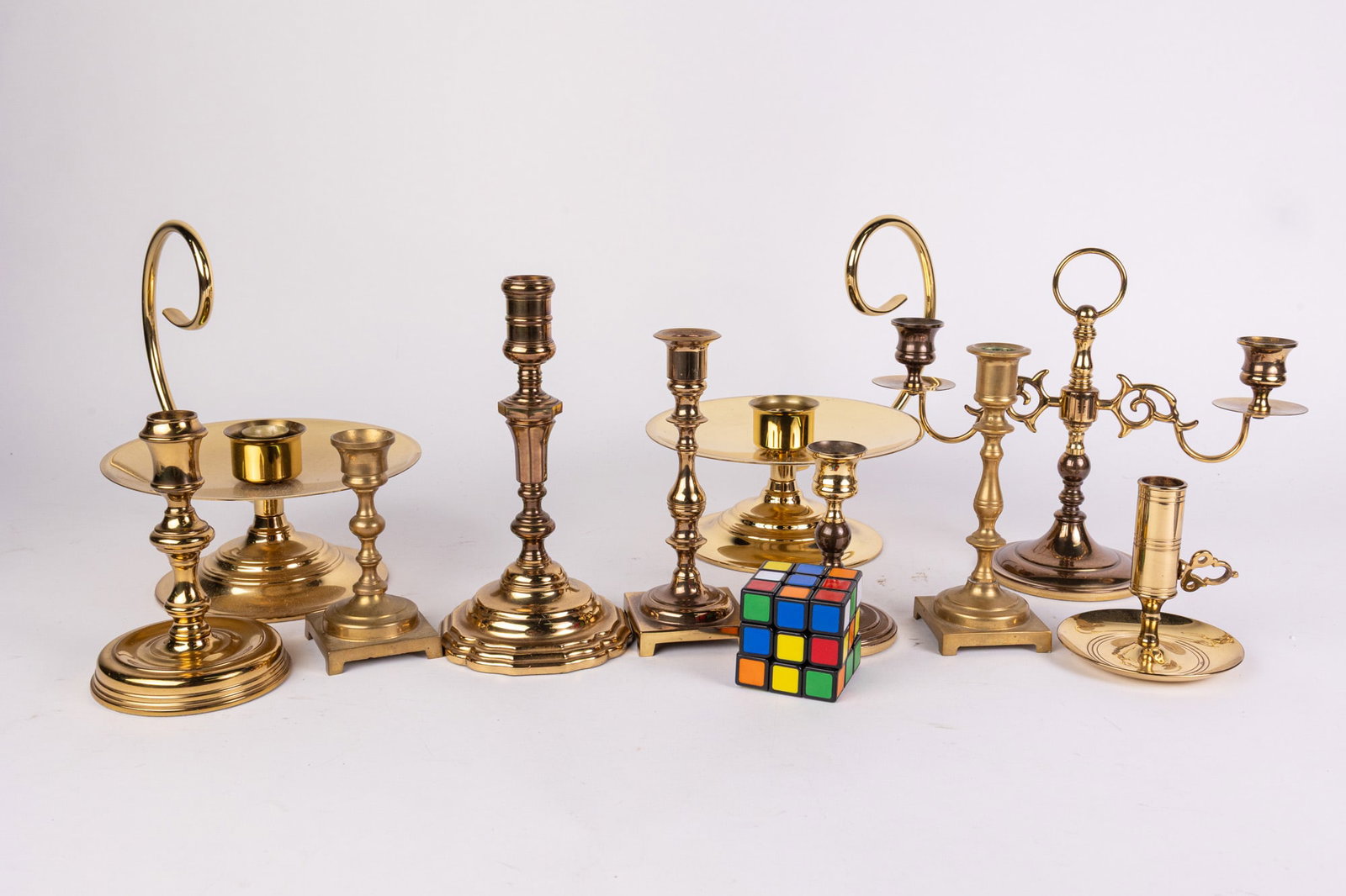 Lot of Vintage Brass Decor - 2