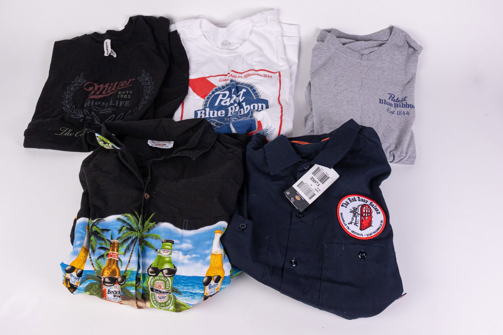 Assorted Beer & Alcohol Ad Tees ft. Pabst Blue Ribbon (1 of 6)