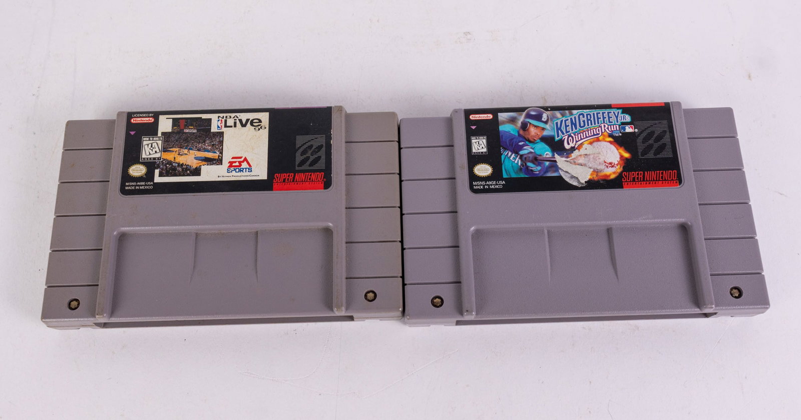 Nintendo SNES Game Assortment ft. NHL 98 & NBA Jam - 7