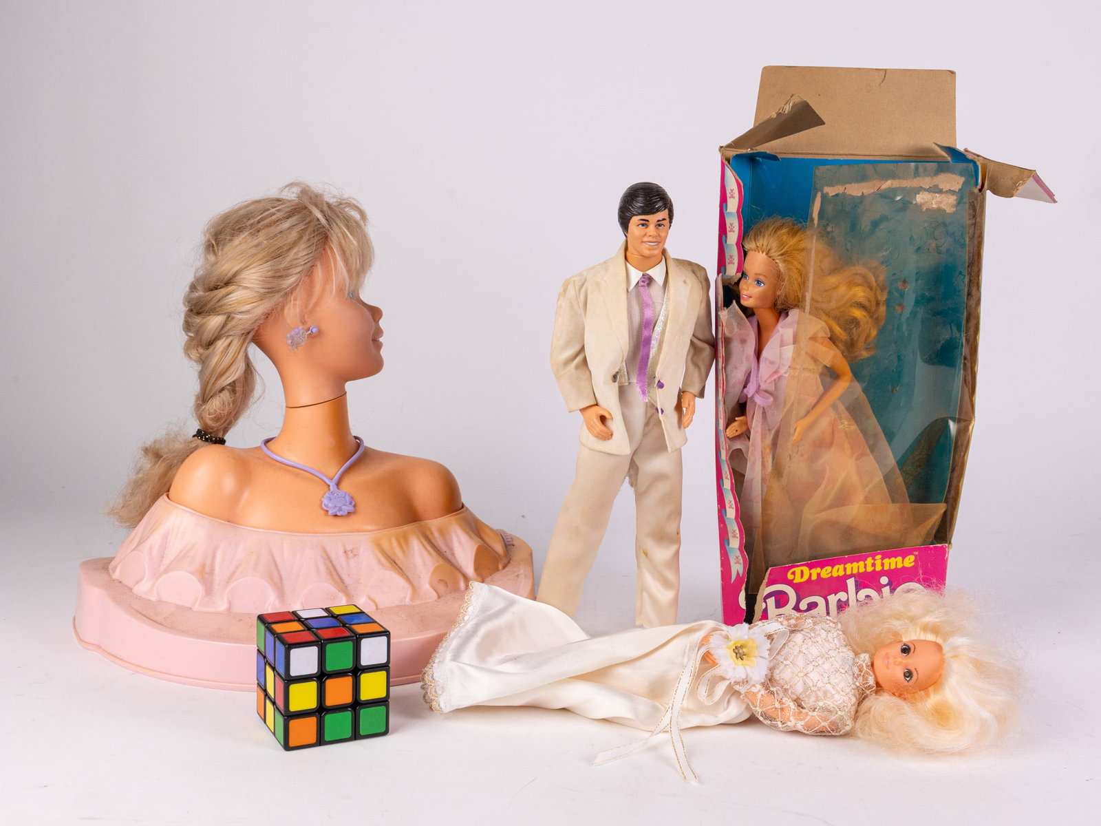 Vintage Barbie & Doll Grouping ft Dreamtime Barbie IOB - 2