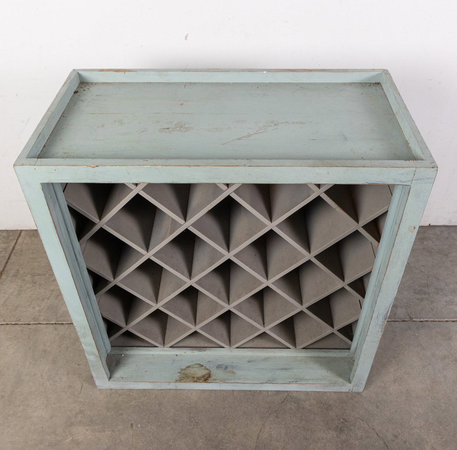 Rustic Shabby Chic Wine Storage Rack - 2