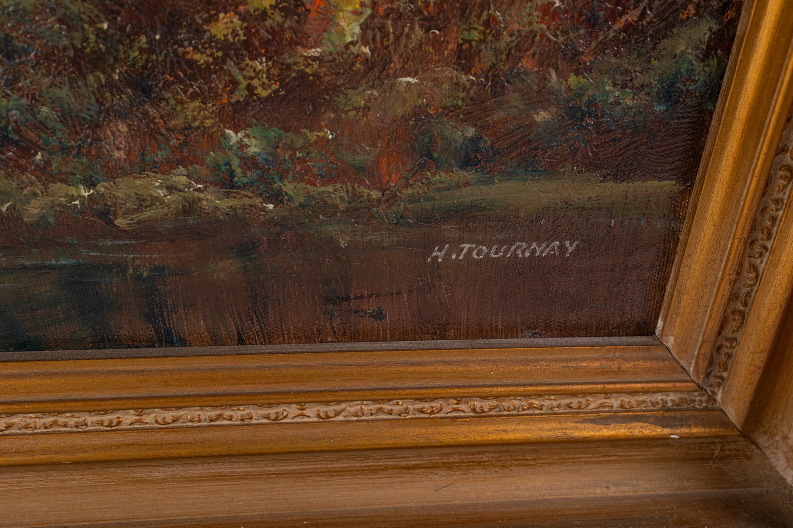 Original Oil Painting Signed H. Journay - 2