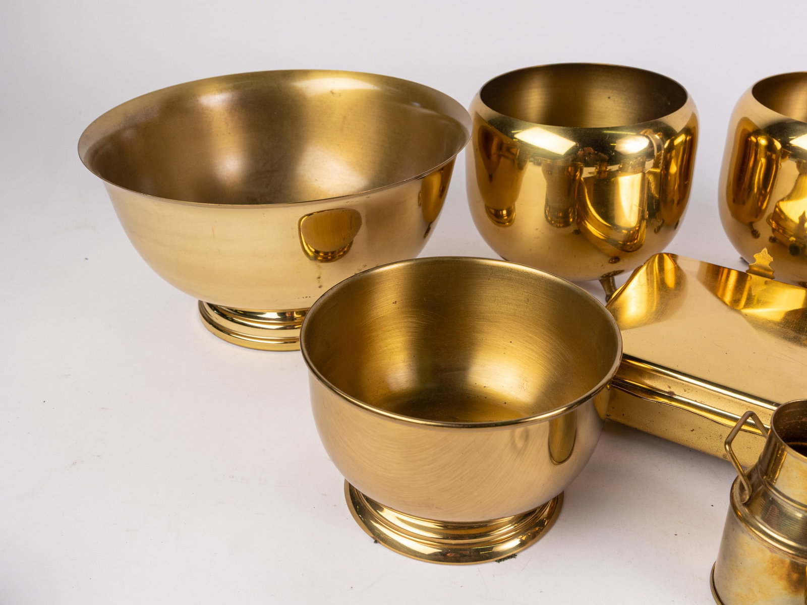 Lot of Vintage Brass Decor - 4