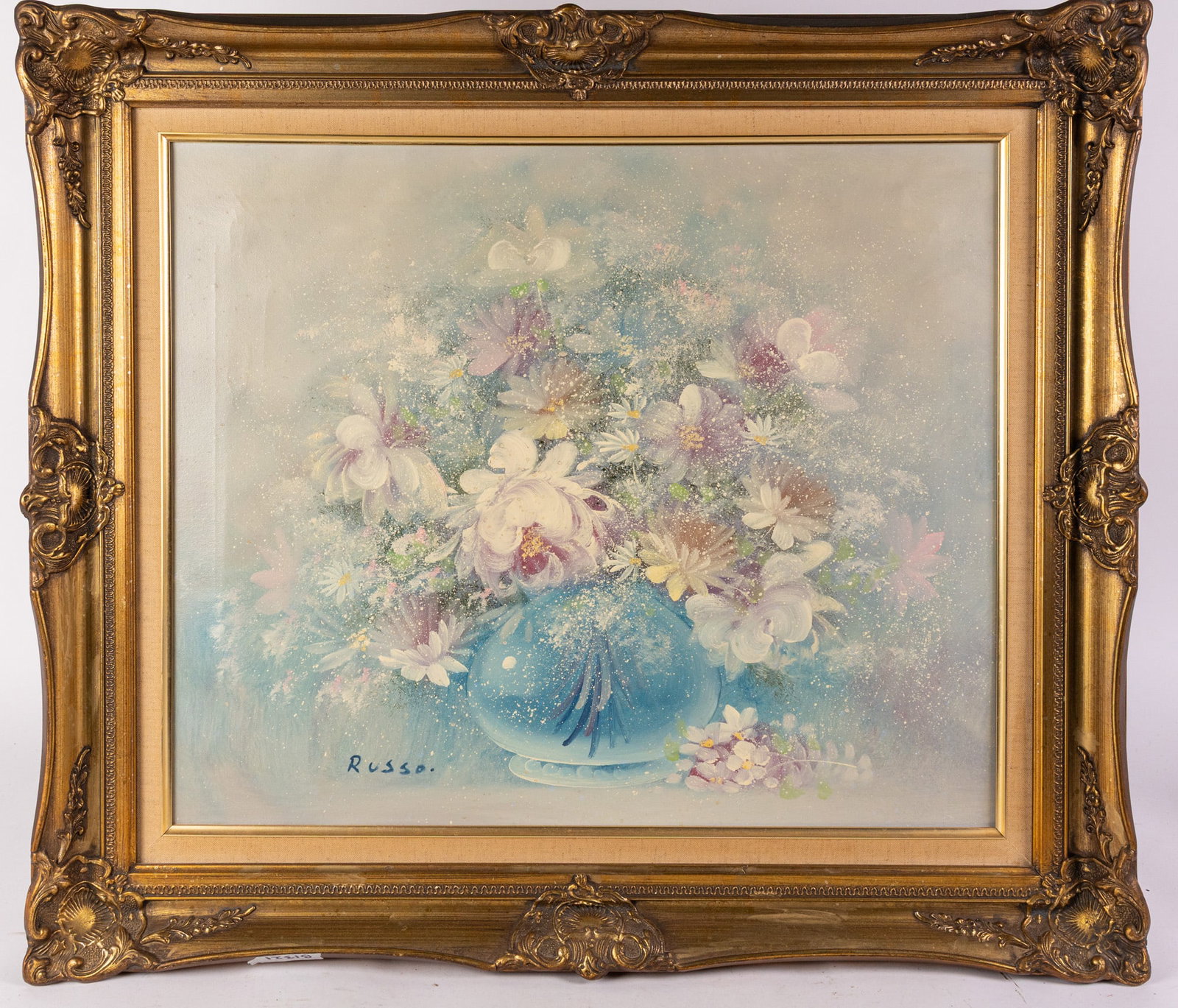 Original Oil on Canvas Signed Russo: Original Oil on Canvas Signed RussoSize27" x 31"LiteratureBrooks Auction – Online Auction Terms & Conditions