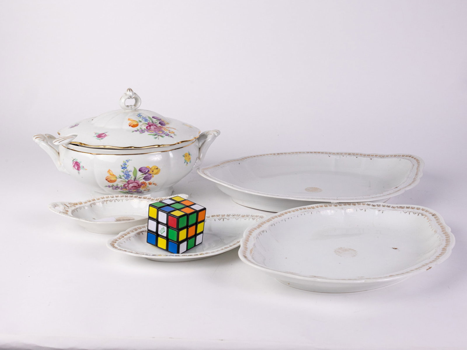 Vintage Porcelain Servingware - 2