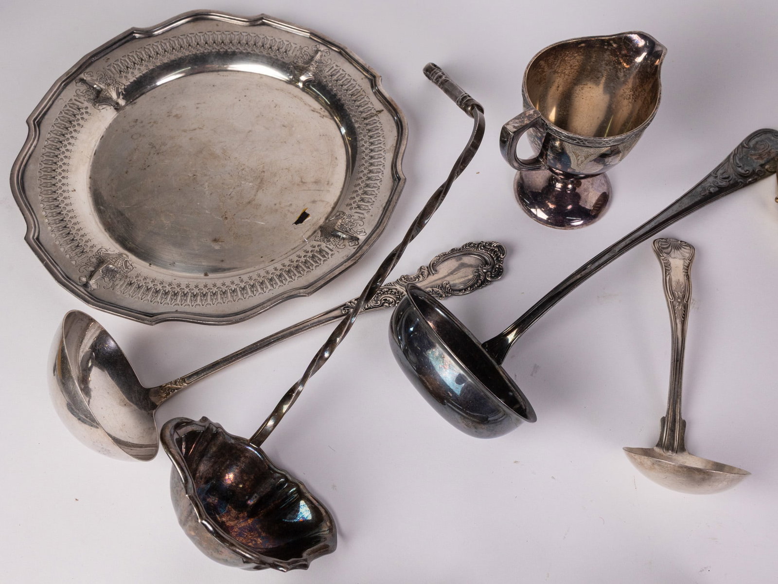 Lot of Vintage Silver Plate Items - 3