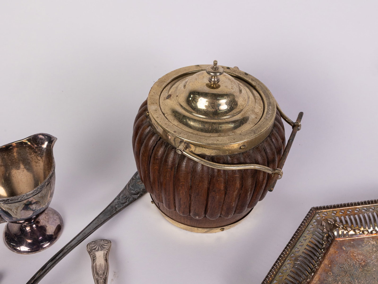 Lot of Vintage Silver Plate Items - 7