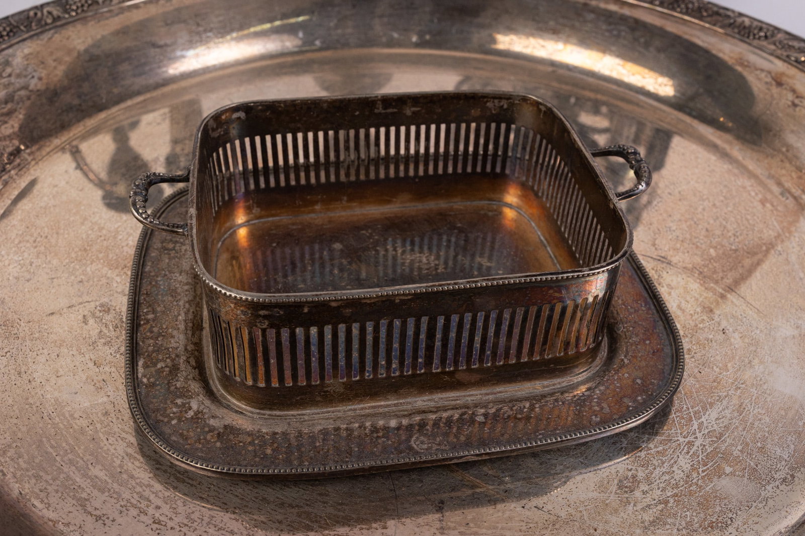 Lot of Vintage Silver Plate Items - 3