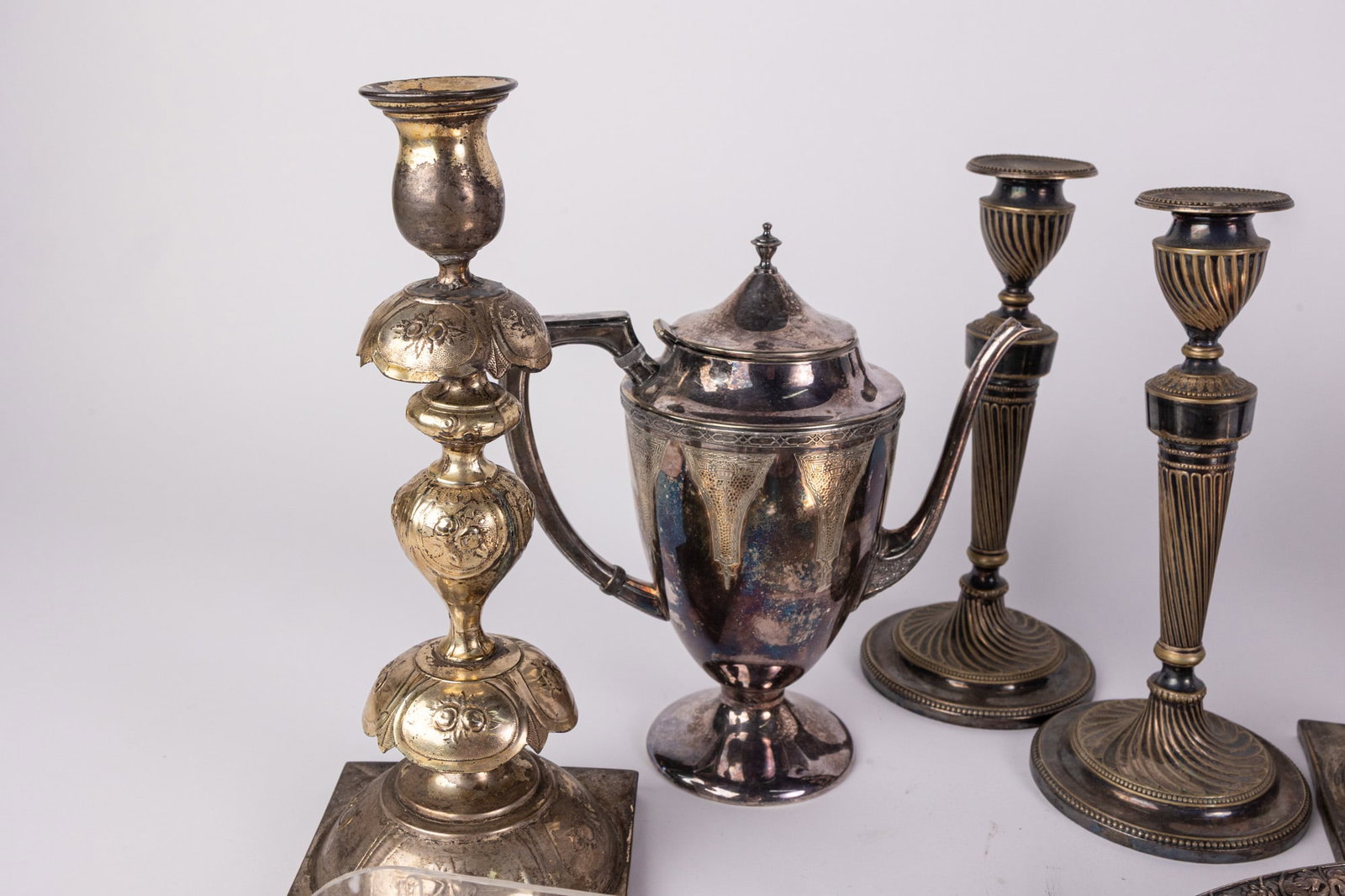 Lot of Vintage Silver Plate Items - 6