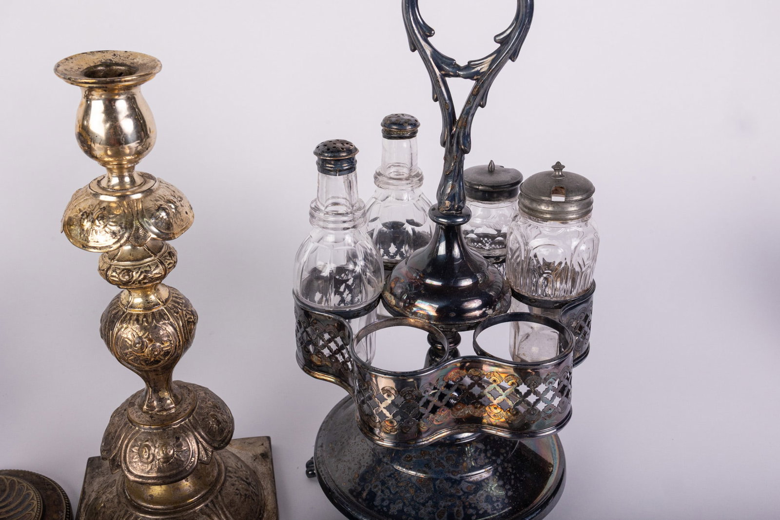 Lot of Vintage Silver Plate Items - 8