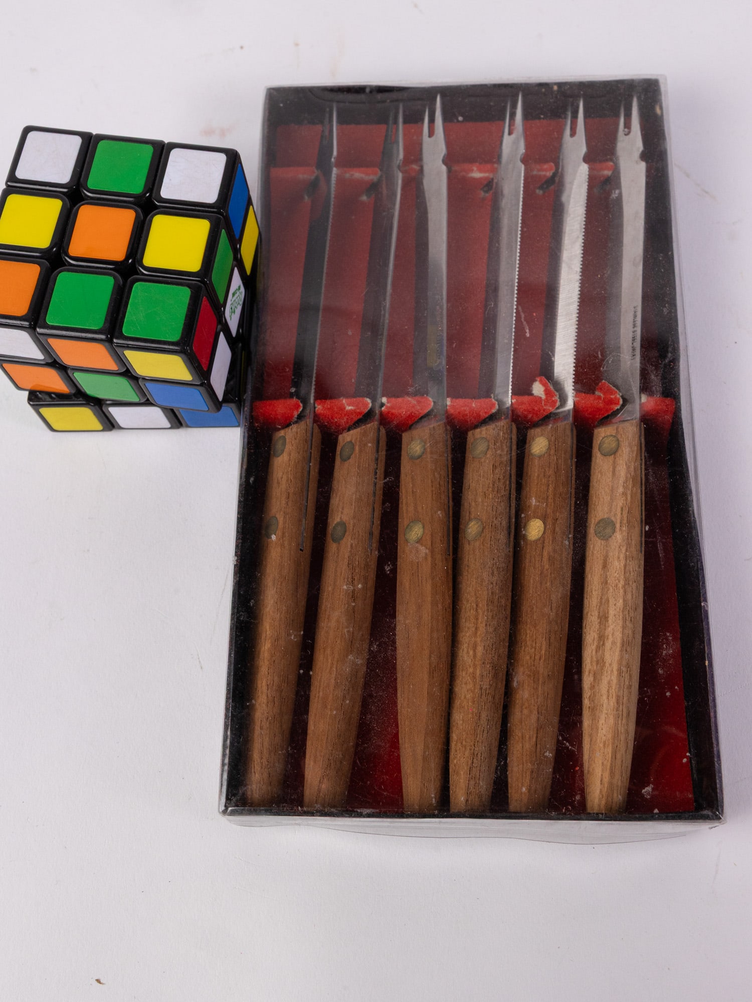 Set of Six Japan-Made Stainless Steel Vintage Cocktail Knives - 2