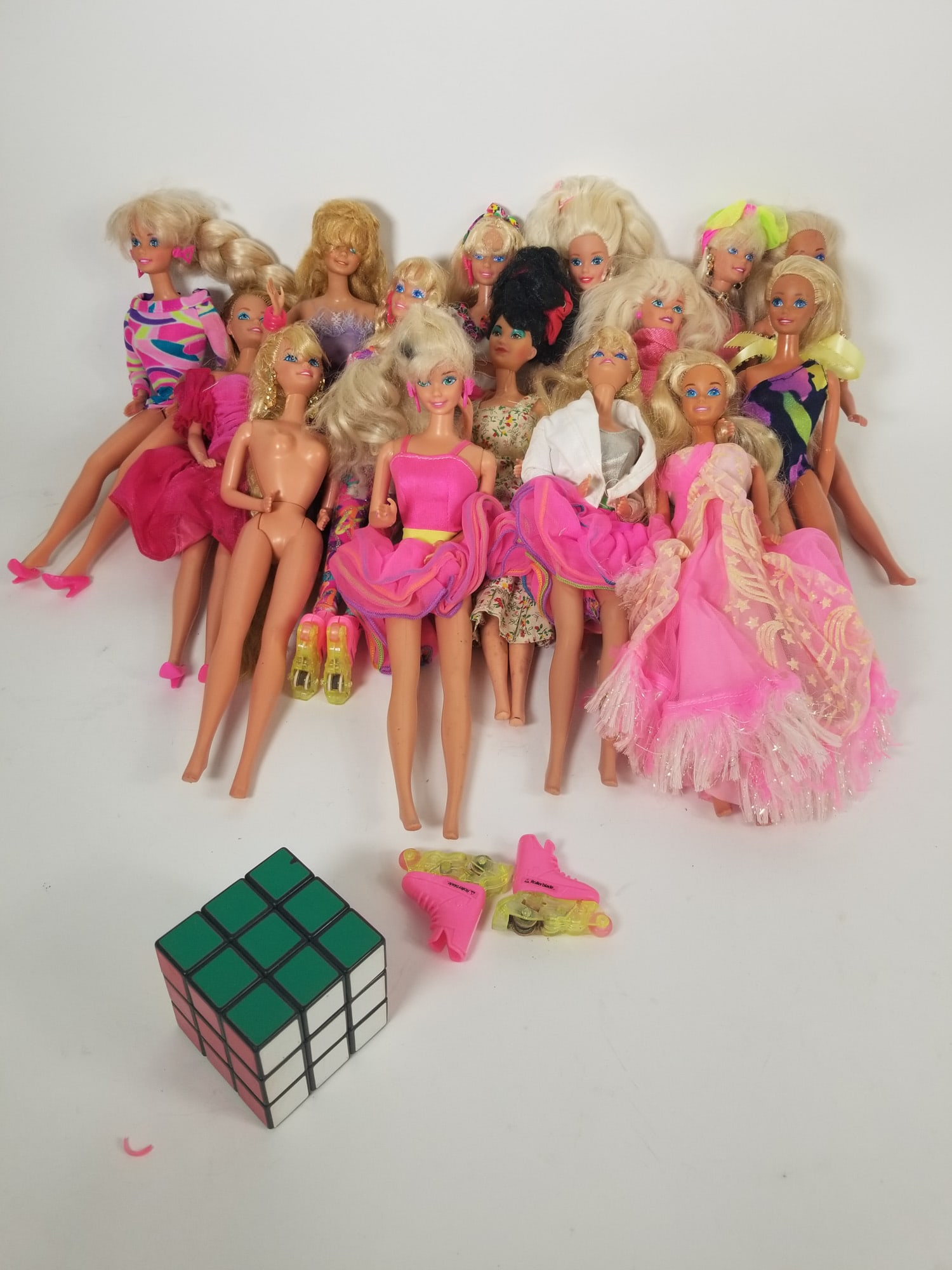 Large Assortment of Vintage Barbie Dolls - 2