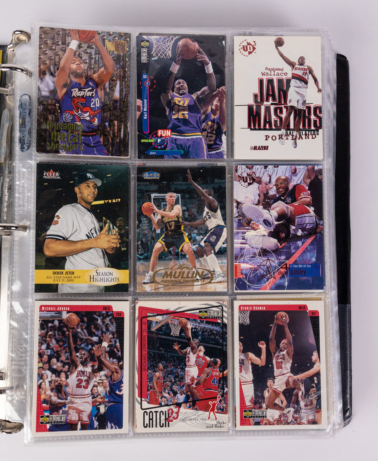 Binder of 1980-2020s Sports Cards - 2