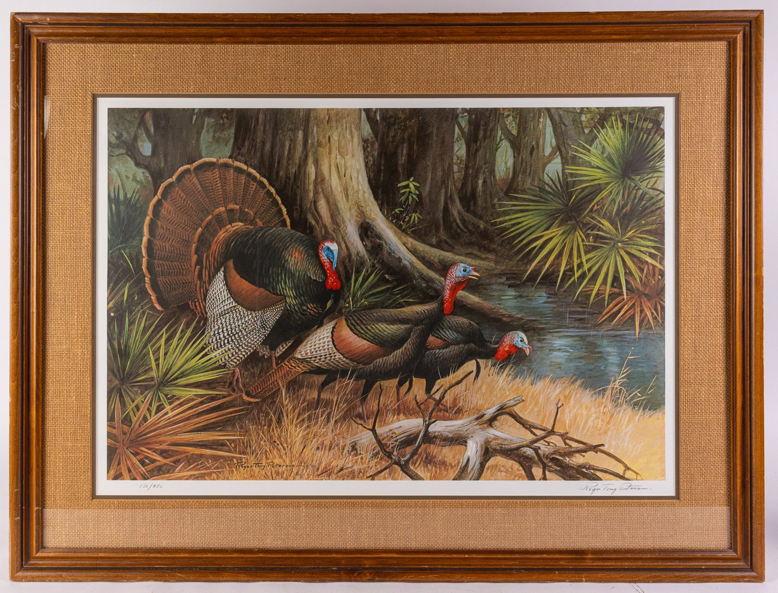 Turkey Print Signed & Numbered: Turkey Print Signed & Numbered Size 30" x 39" Literature Brooks Auction – Online Auction Terms & Conditions ————————————&#