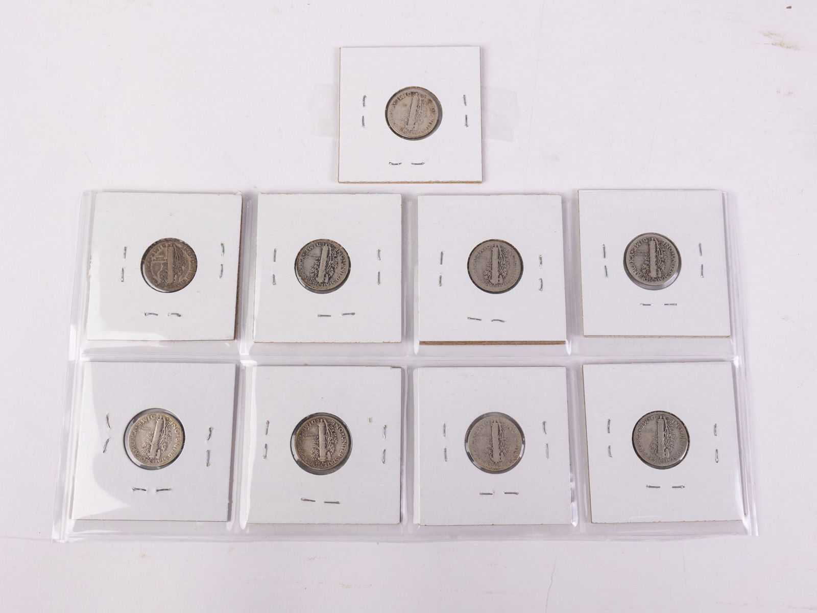Set of Mercury Dimes 1924-1929S - 2