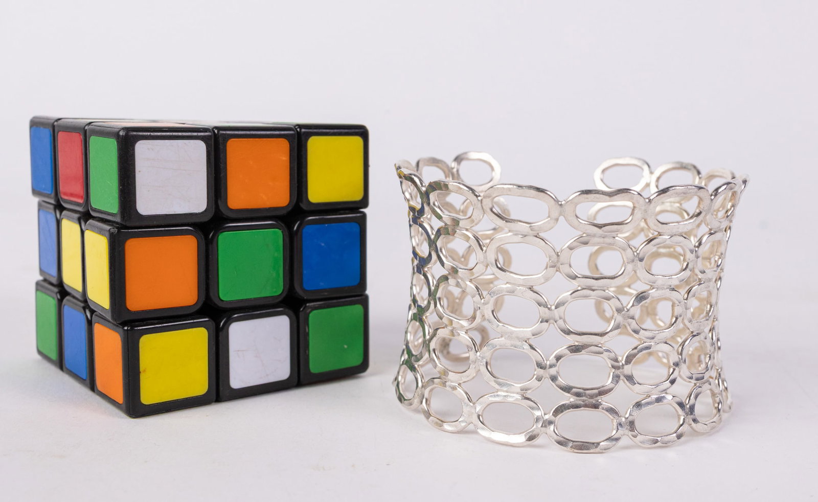 Silver Cuff Bracelet - 3