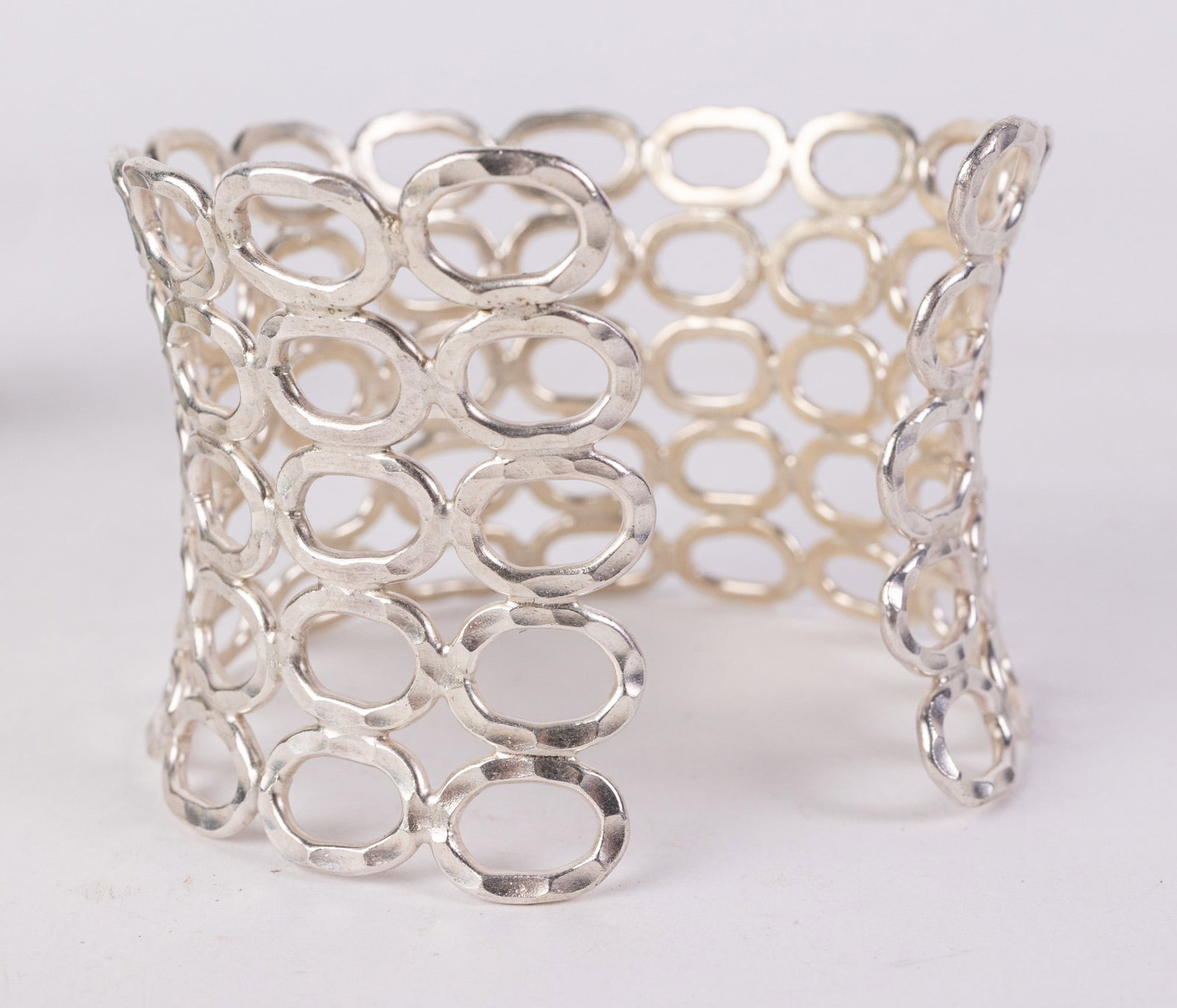 Silver Cuff Bracelet - 4