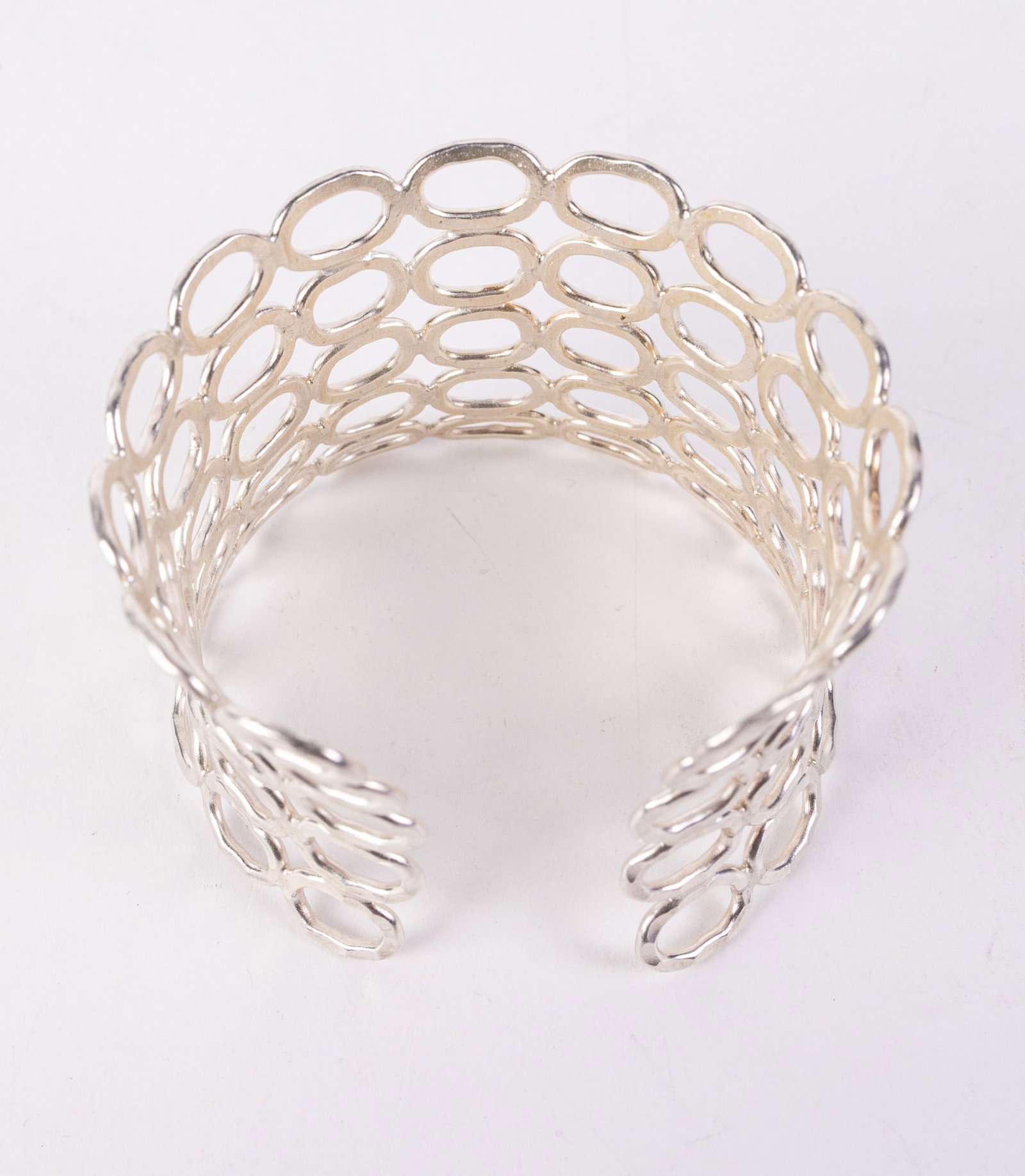 Silver Cuff Bracelet - 5