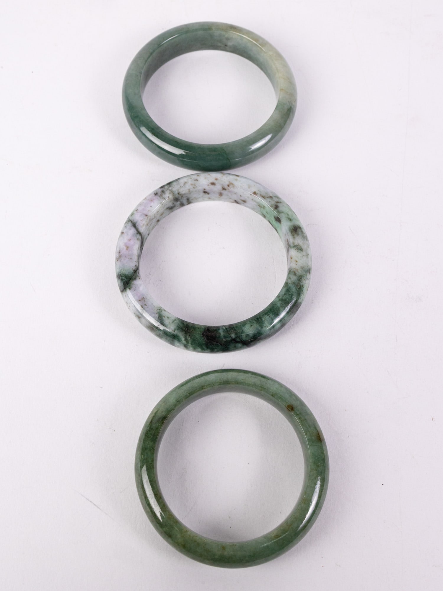 Solid Jadeite Bracelets - 6