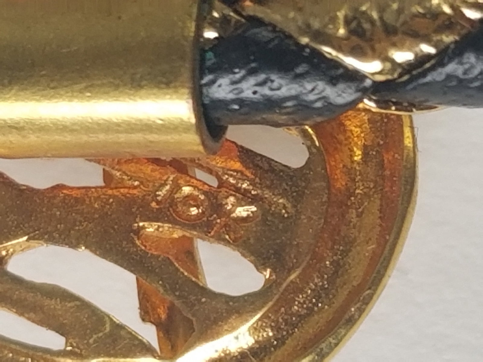 Black Hills 10k Gold Bolo tie - 4