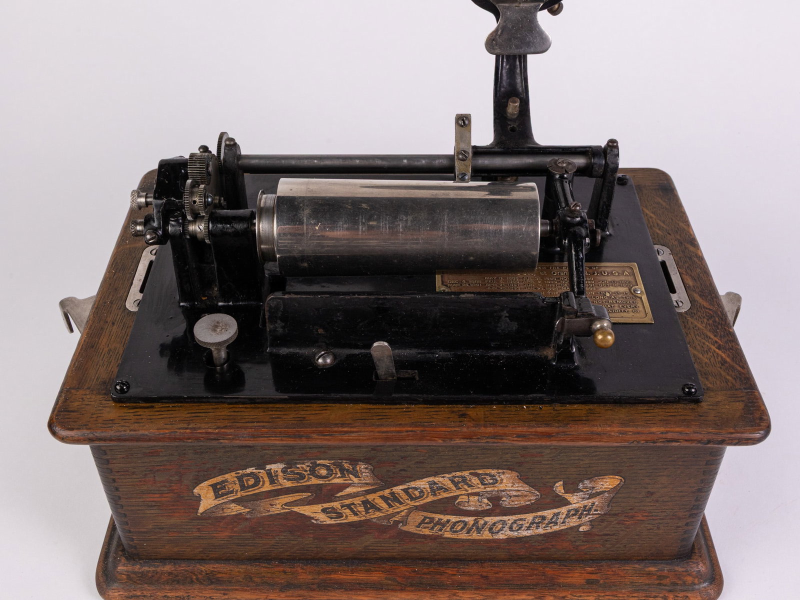 Edison Standard Phonograph with Horn - 6