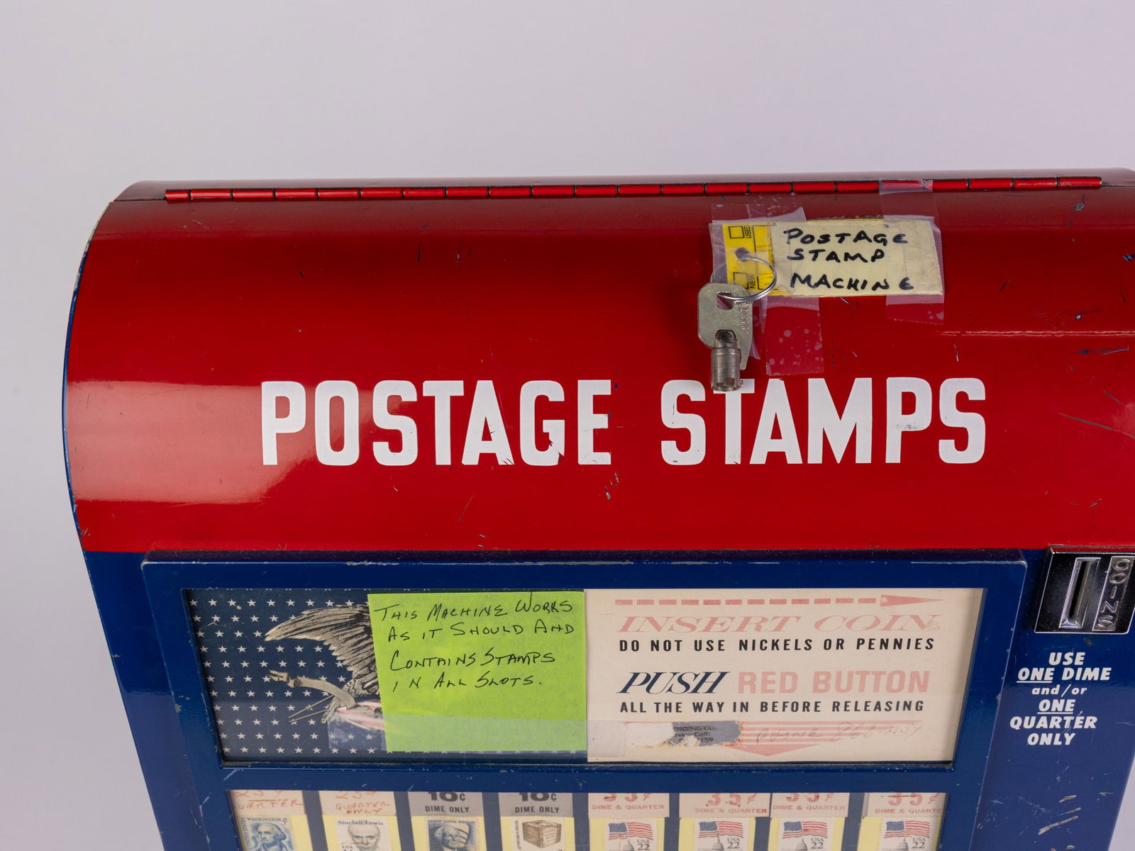 Vintage Hilsum Postage Stamp Dispenser - 3