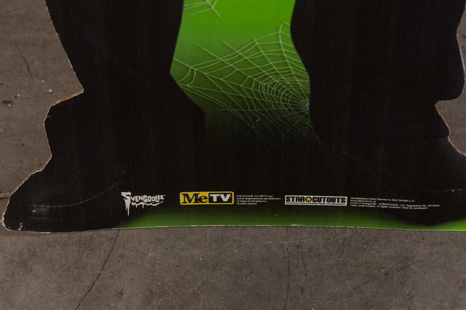 MeTV's Svengoolie Lifesize Advertising Standee - 2