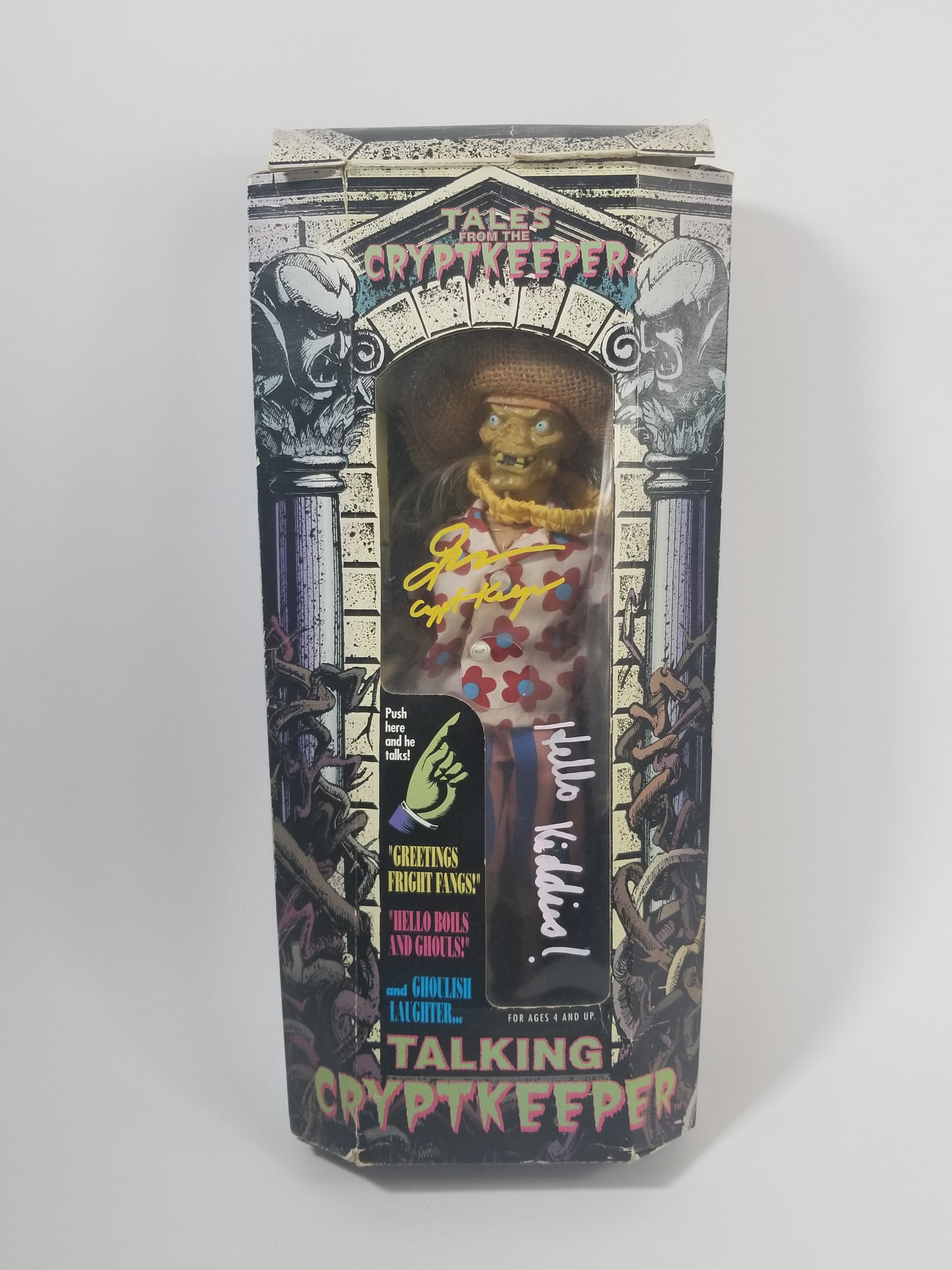 John Kassir Signed Tales from the Cryptkeeper Toy IOB (1 of 3)