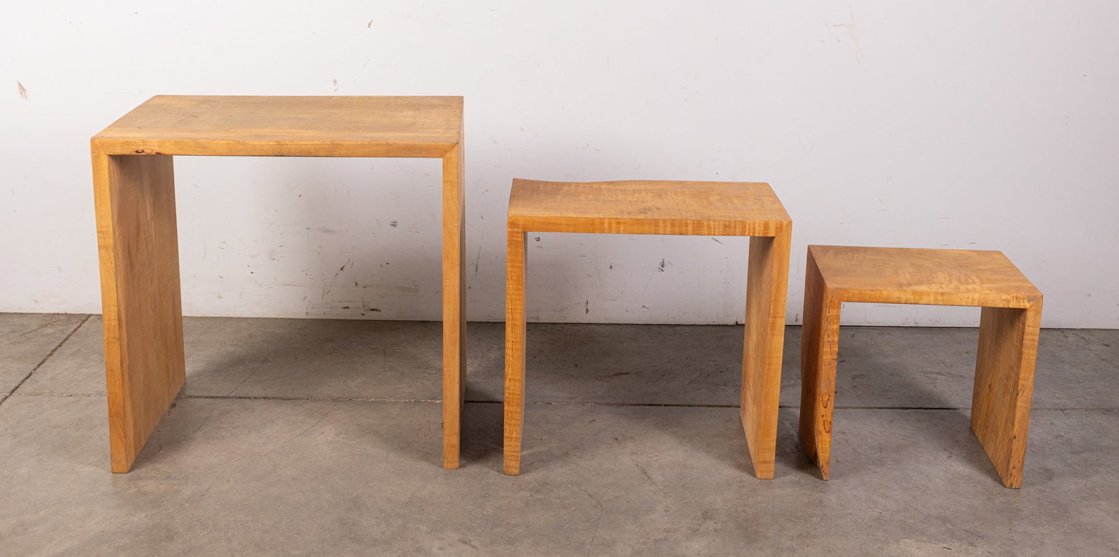 Set of Three Nesting Modern Design Benches/Tables: Set of Three Nesting Modern Design Benches/Tables Literature Brooks Auction – Online Auction Terms & Conditions Contact: (856) 694-2960 | info@brooks.auction READ BEFORE YOU BID: We want you to 