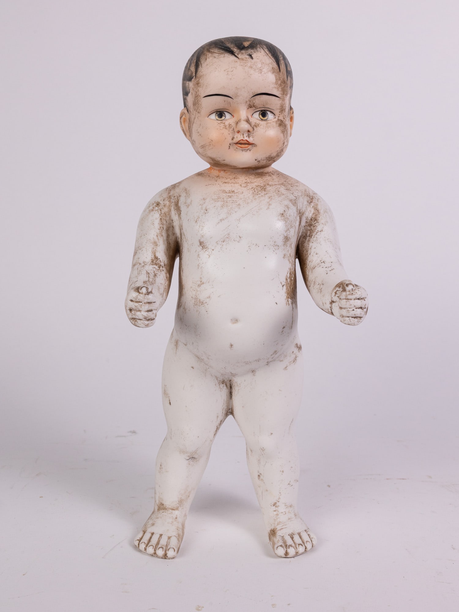 Bisque "Frozen Charlie" Porcelain Figure (1 of 5)