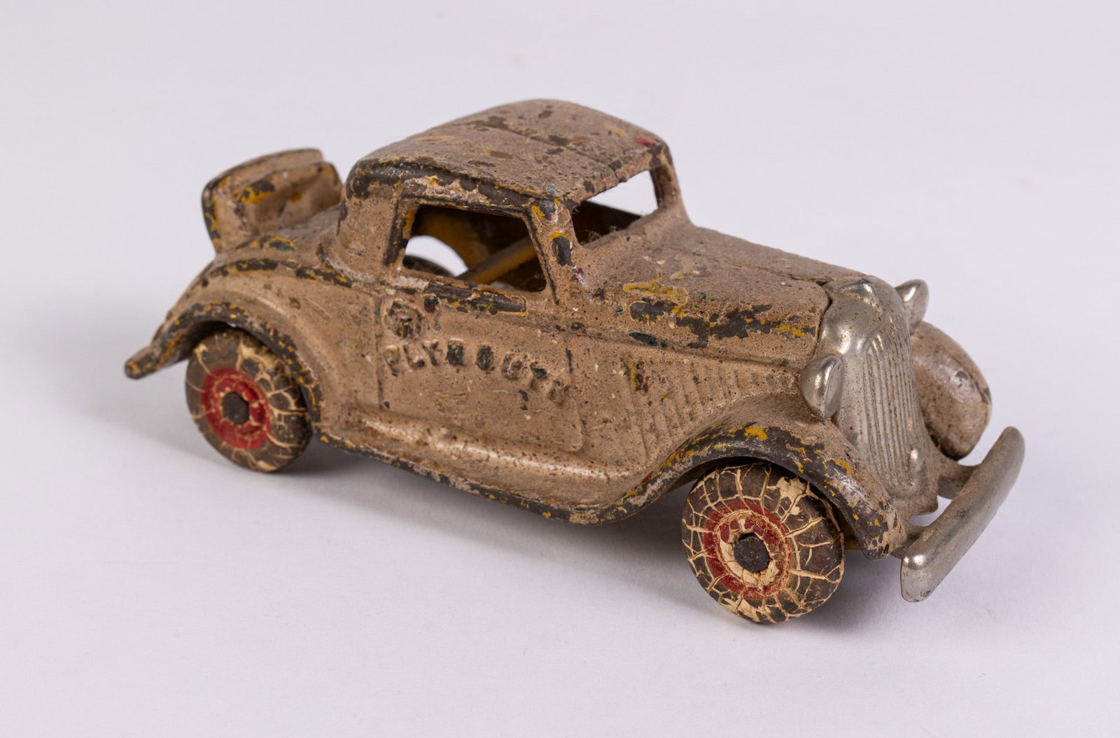 Cast Iron Plymouth Arcade Toy Car (1 of 5)