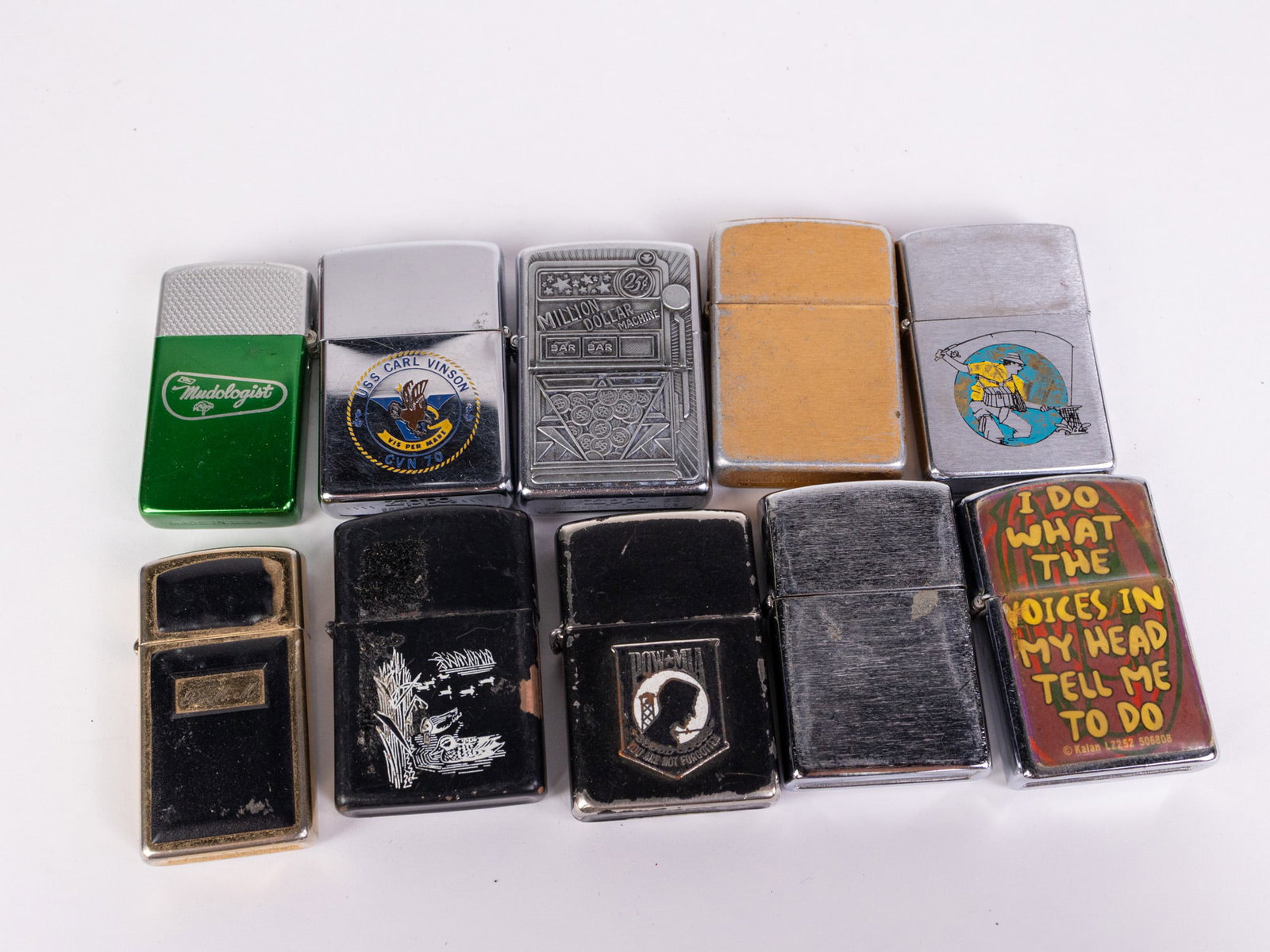 Lot of Novelty Zippo Lighters (1 of 4)